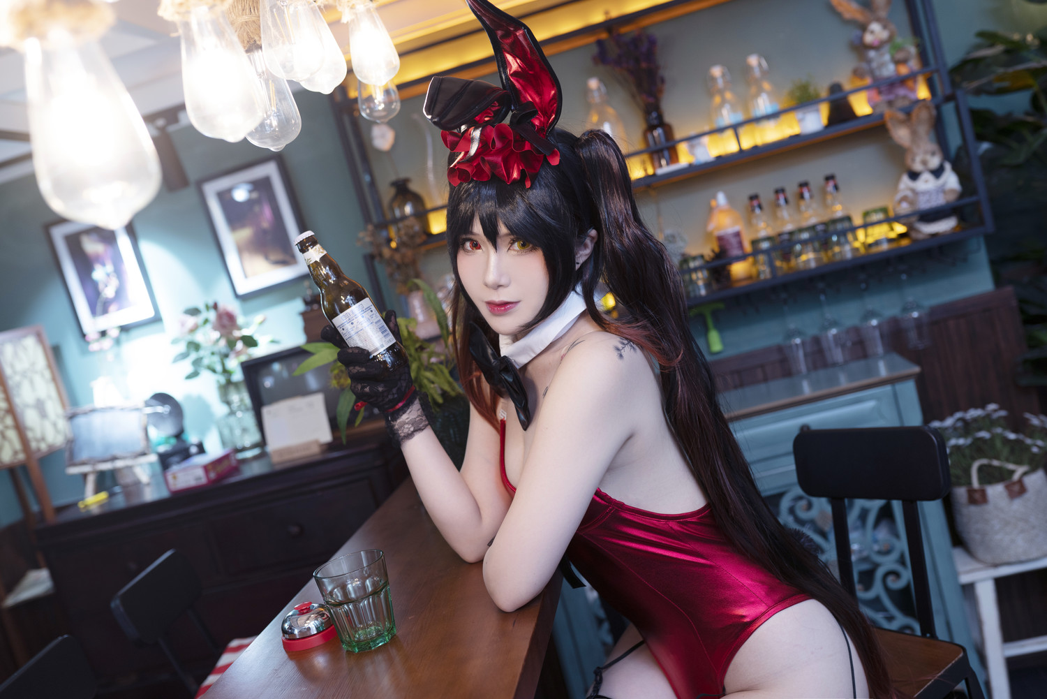 羊大真人 - 狂三新兔女郎 [15P]