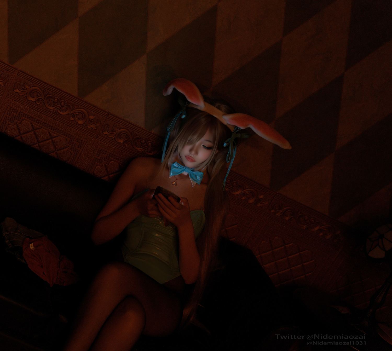 Cat Demon喵崽 碧蓝档案 明日奈兔女郎 [123P-822MB]