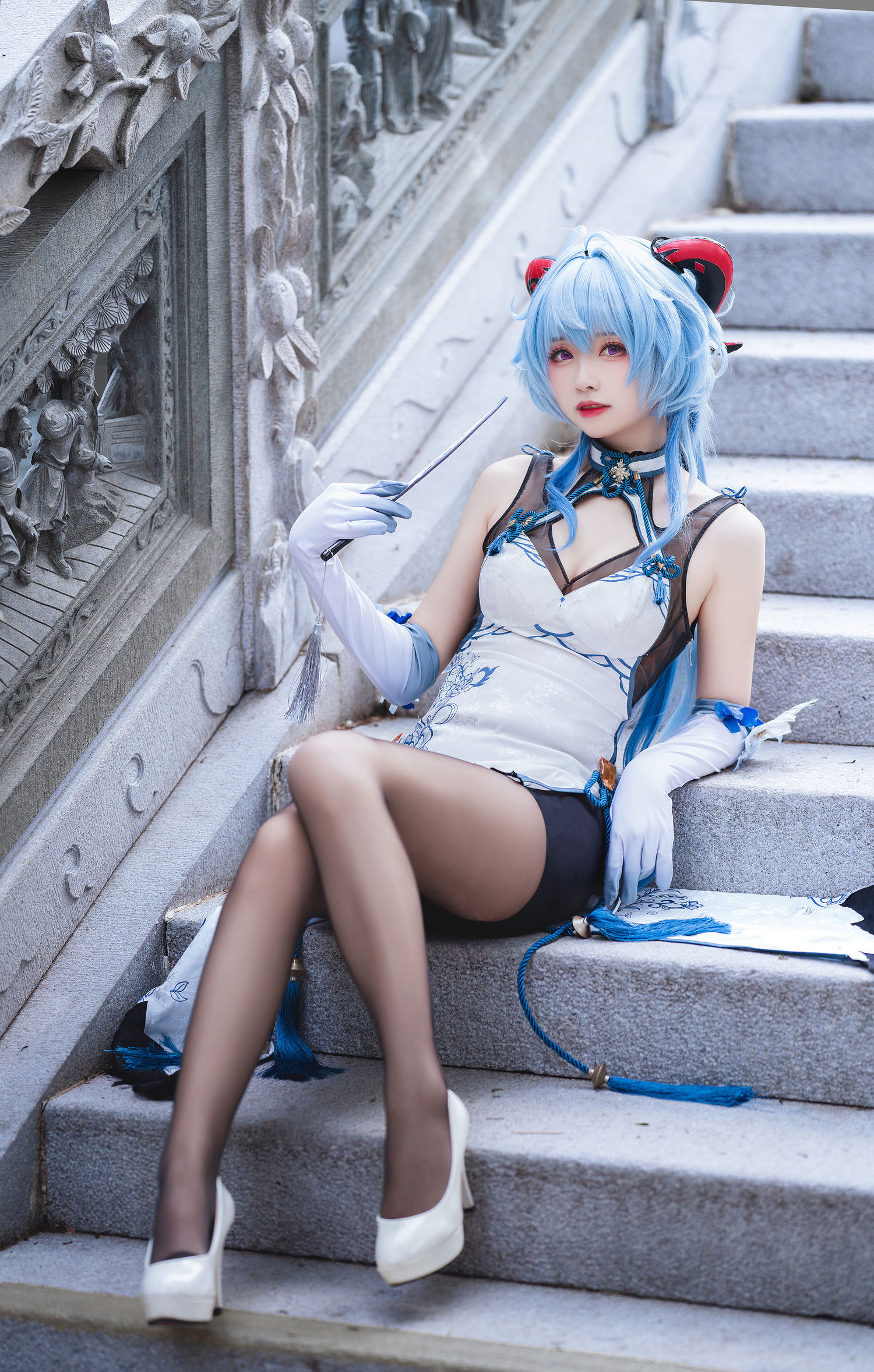 大大卷卷小卷 原神甘雨 旗袍 [18P-83MB]