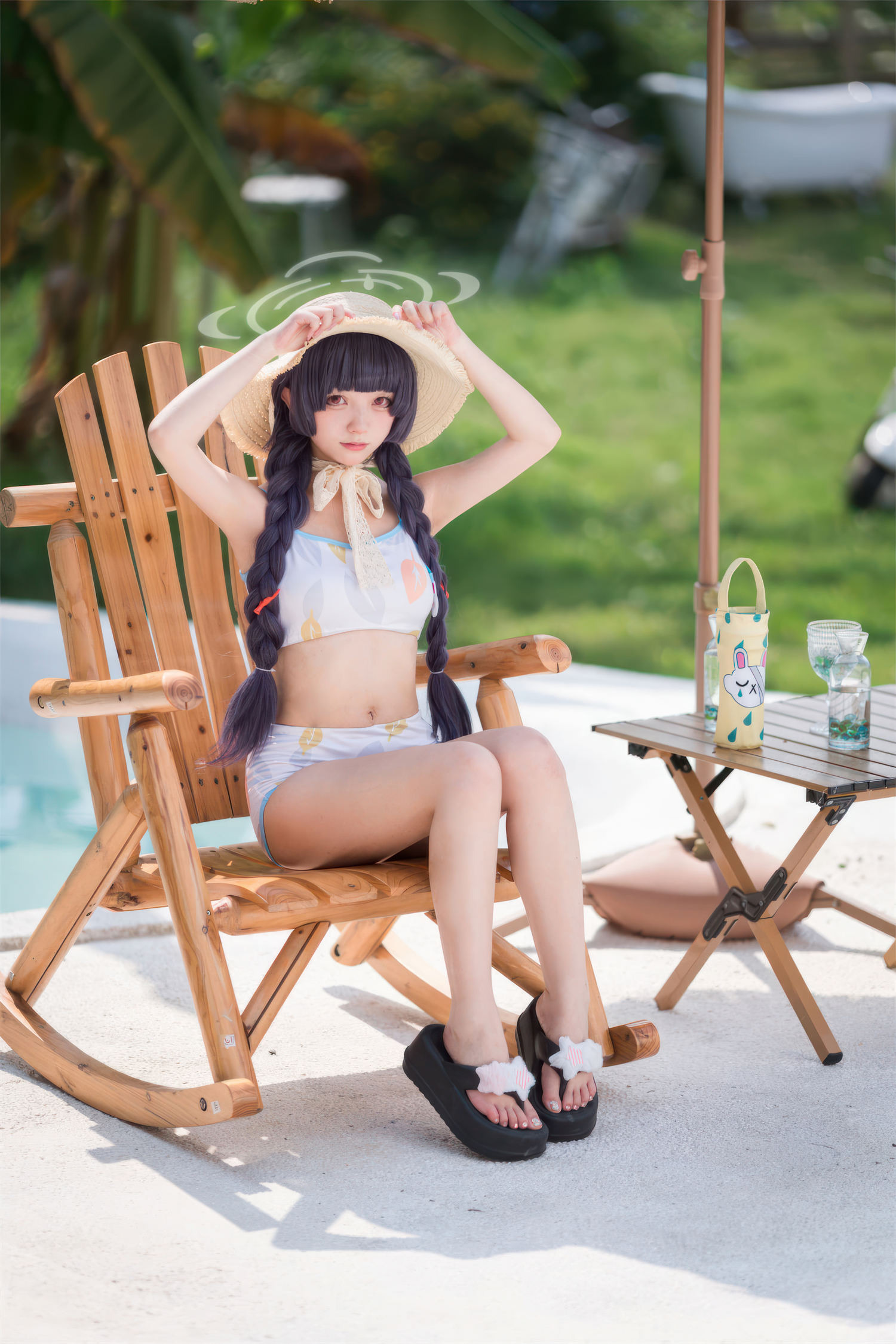 花铃 碧蓝档案 美游泳装 [41P-303MB]