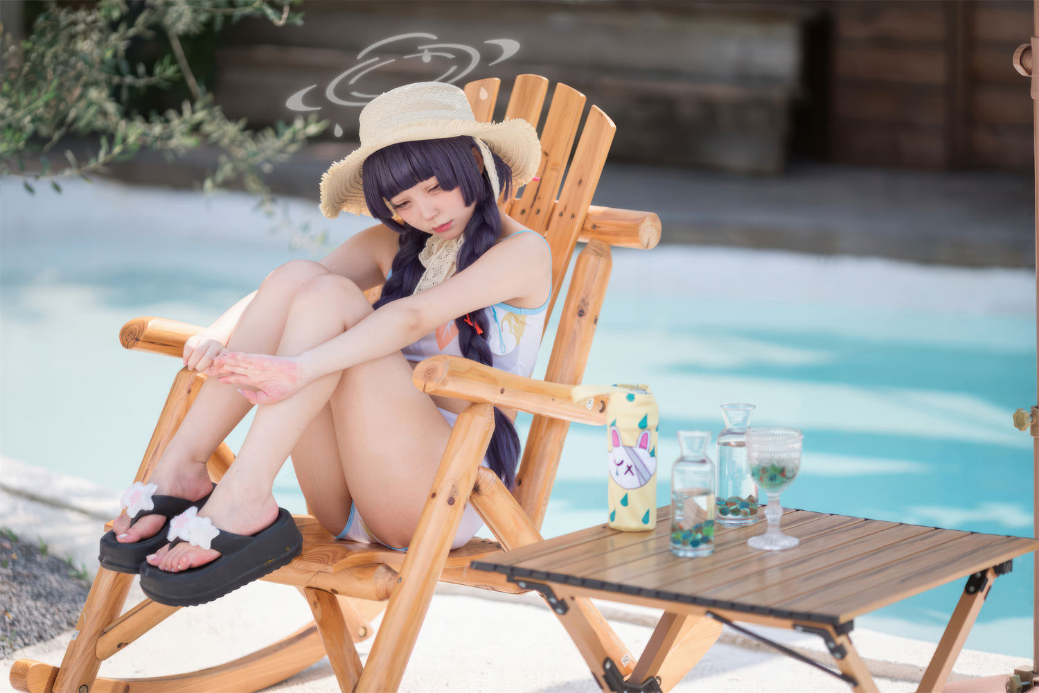 花铃 碧蓝档案 美游泳装 [41P-303MB]