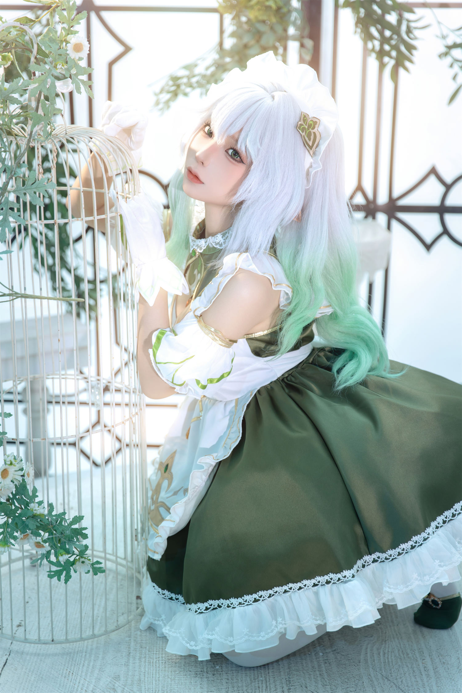 蠢沫沫 草神女仆 [15P-551MB]