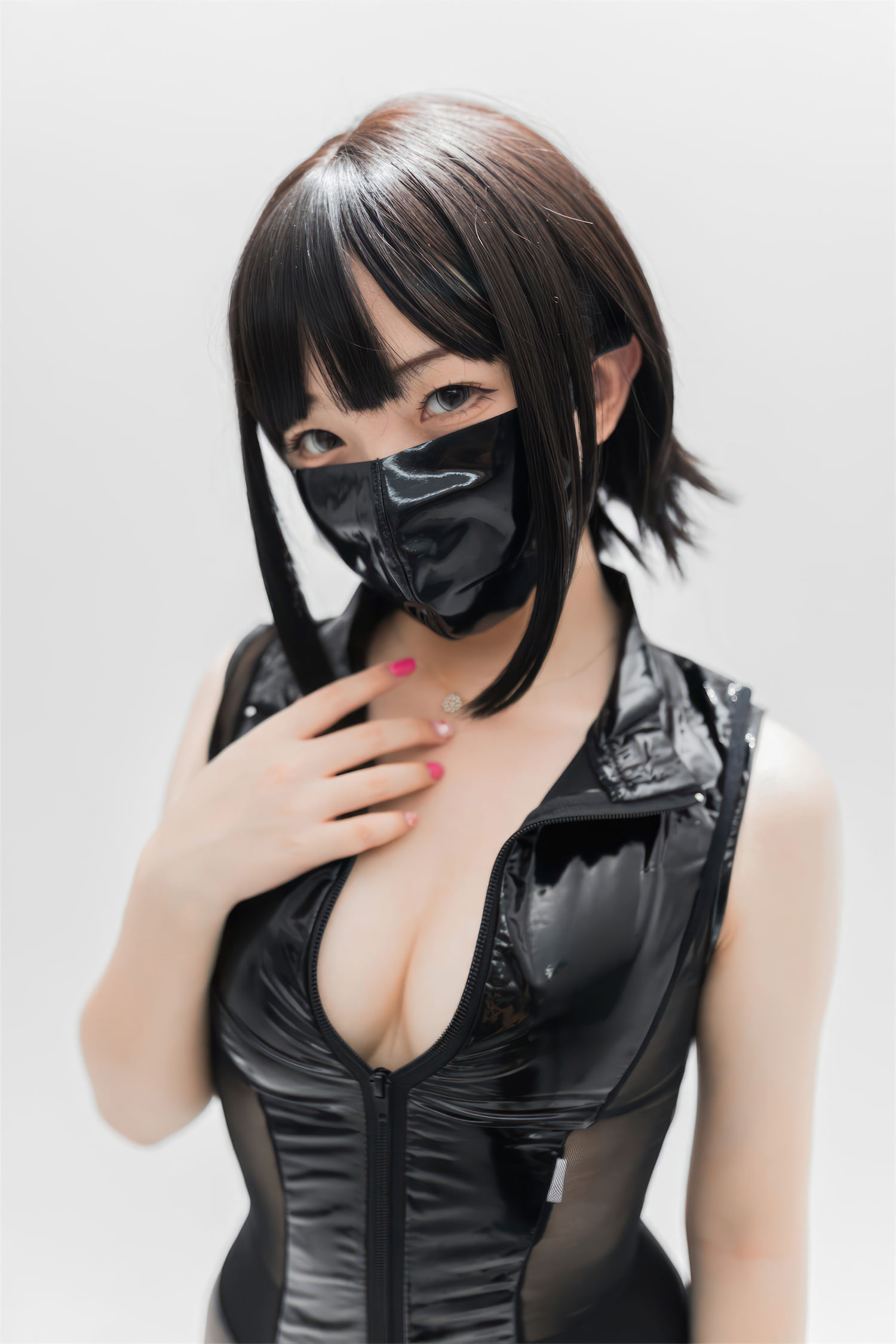 花铃 灰丝皮衣风 [73P-286MB]