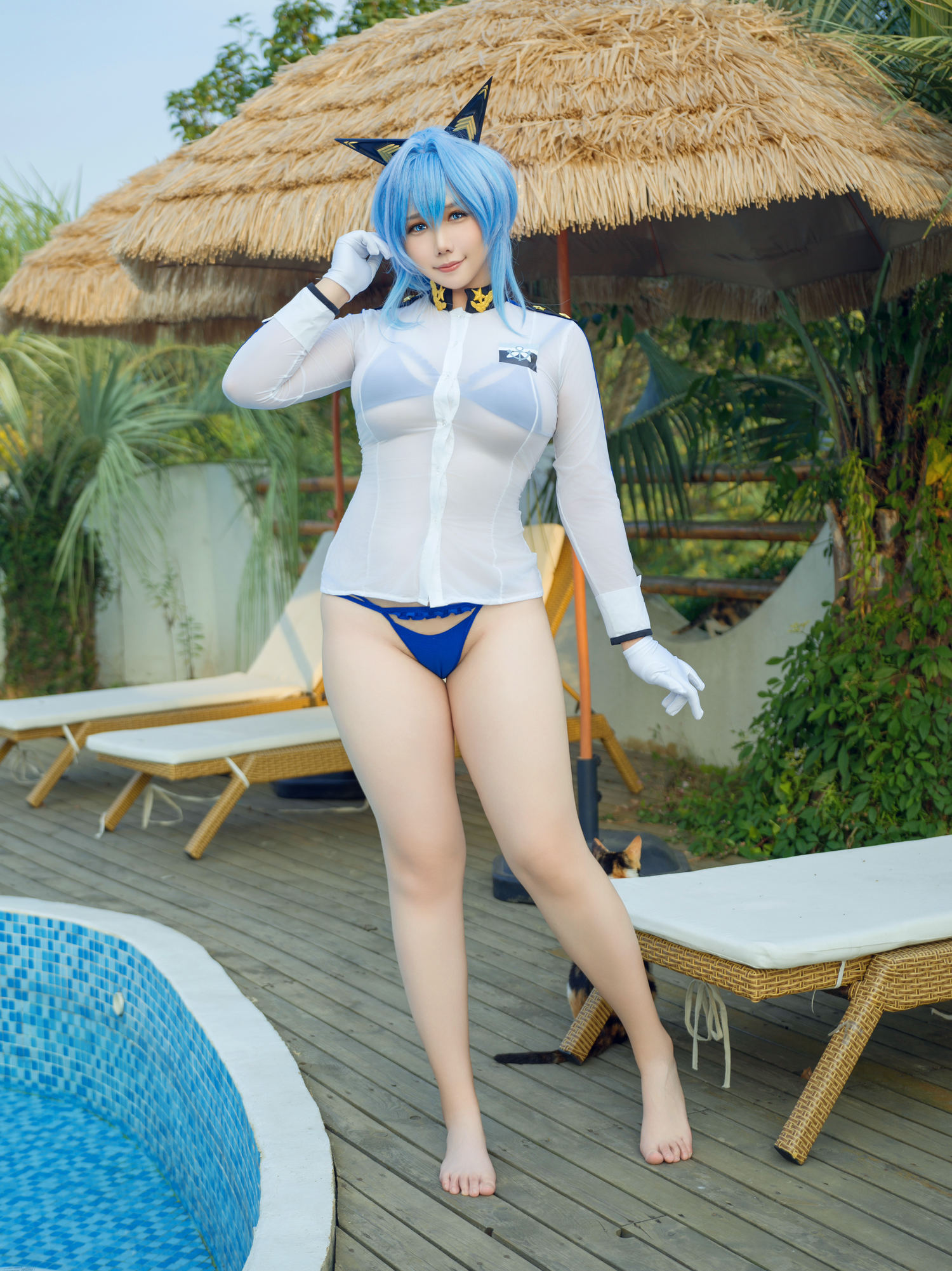 麻花麻花酱 海伦泳装 [21P1V-273MB]