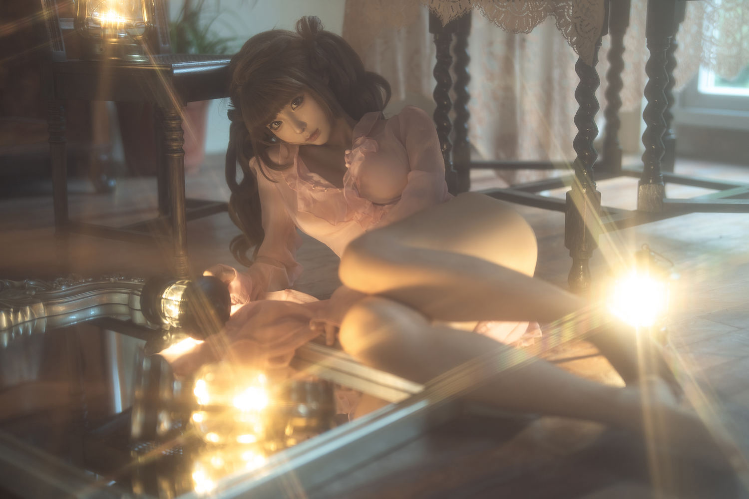 蠢沫沫 四月赠品3 是谁照亮他 [44P-364MB]