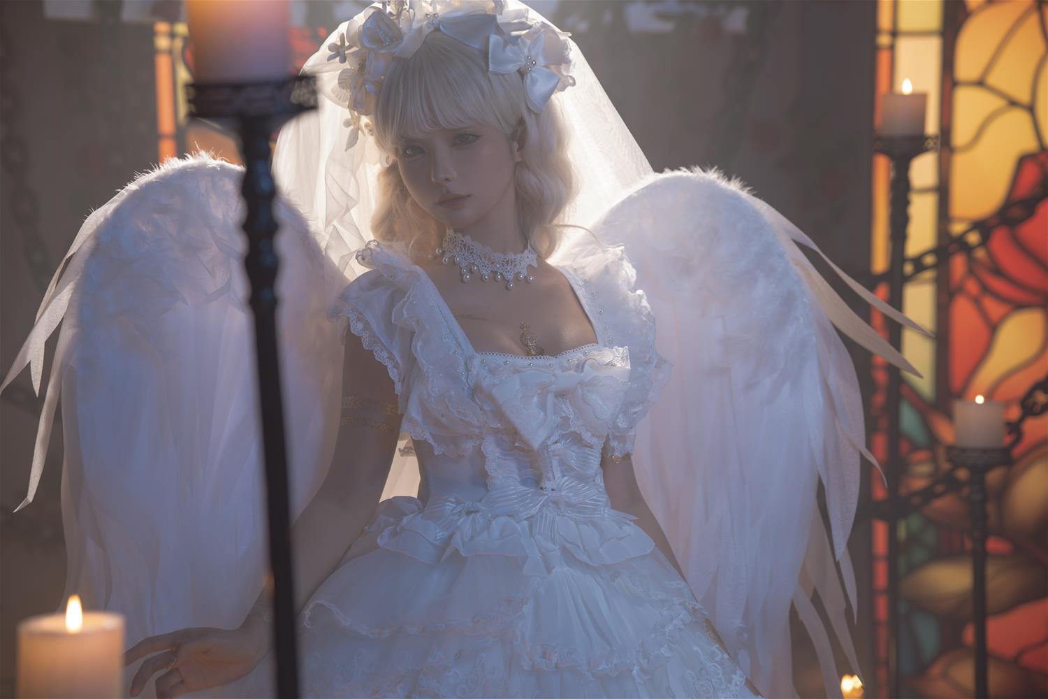 蠢沫沫 坠天使 [95P3V-2.32GB]