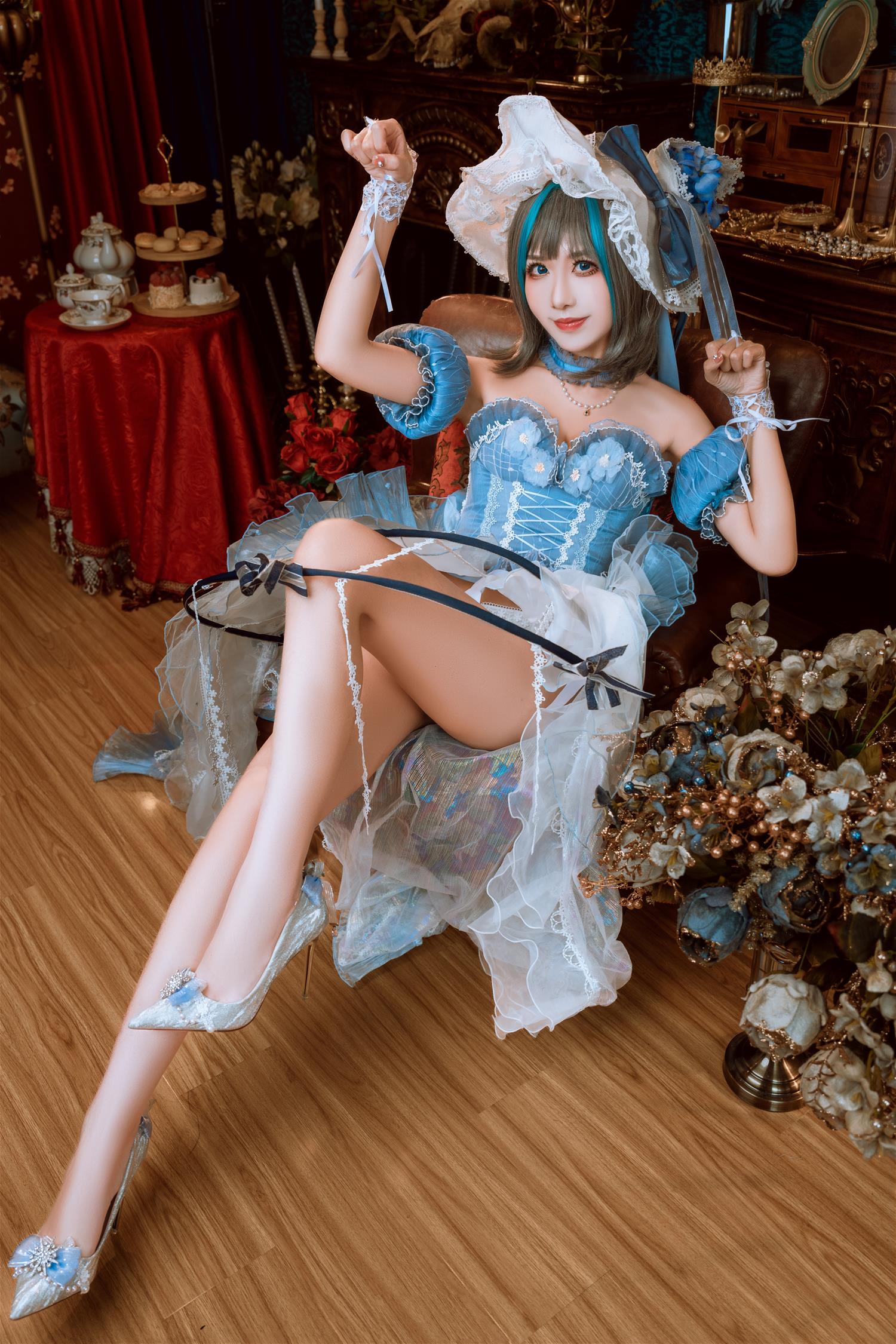 源纱希喵喵喵 柴郡猫猫 [12P-224MB]