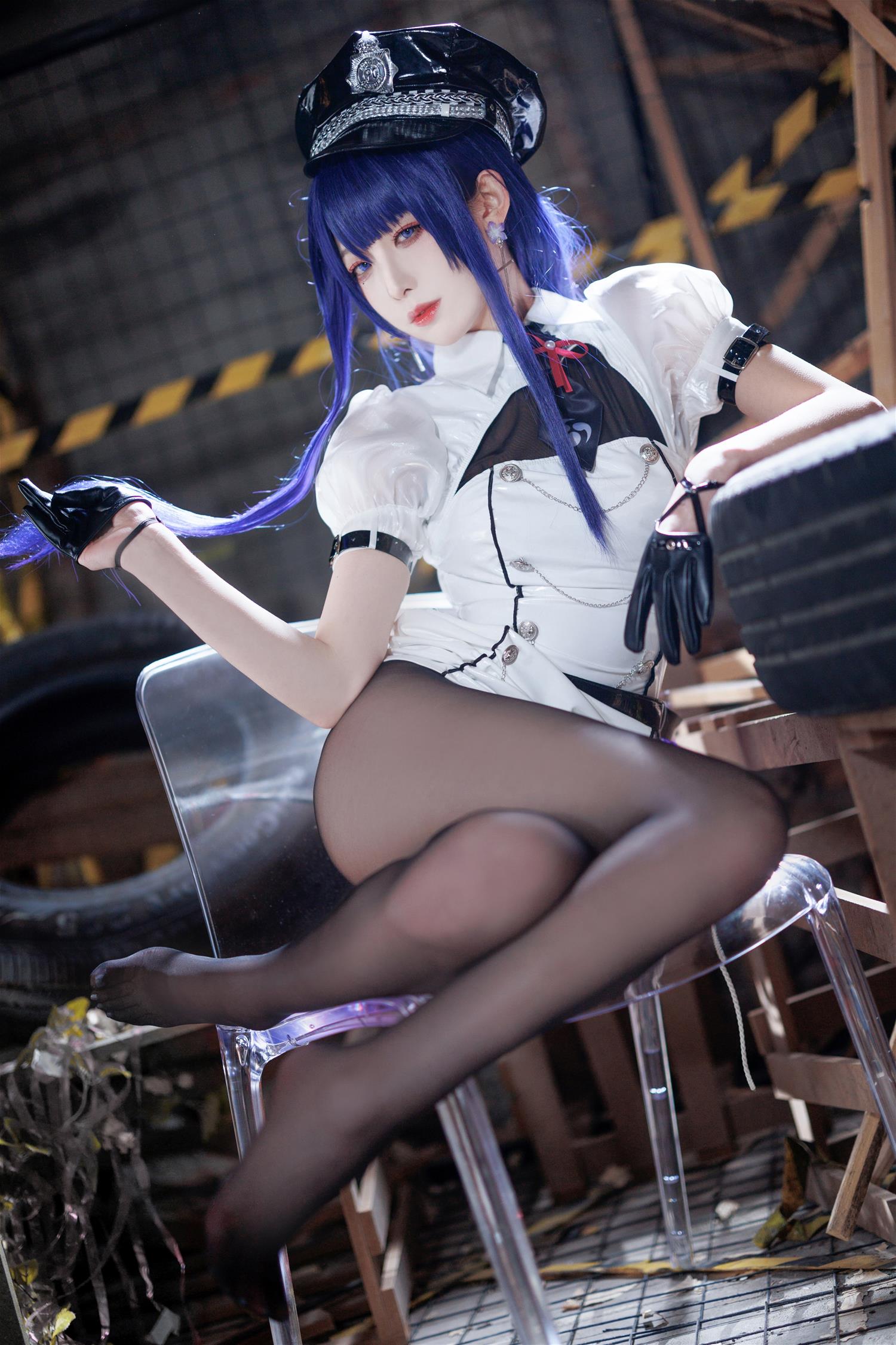 封疆疆 雷电将军女警 [38P-540MB]