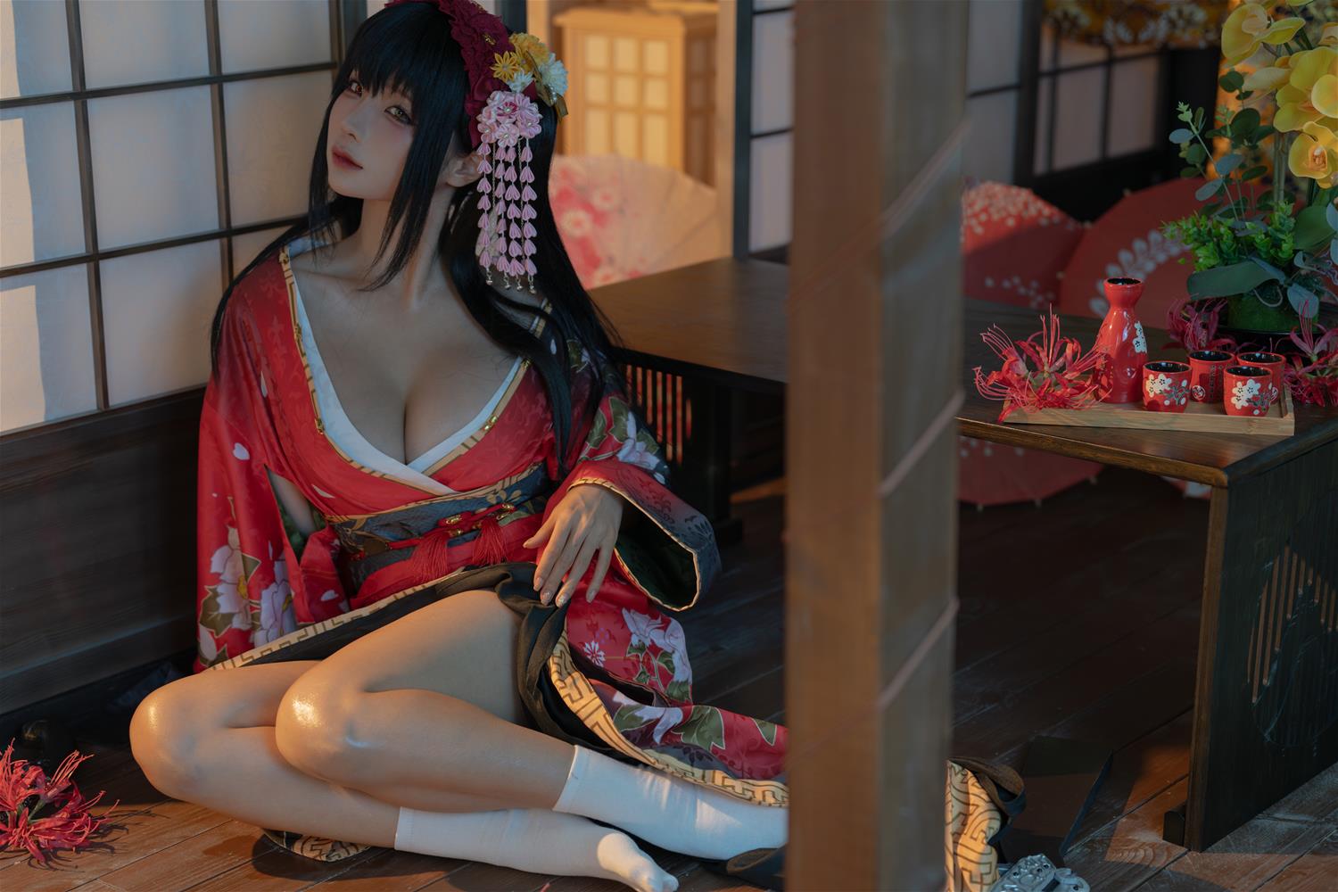 蠢沫沫  狂三和服cos [261P9V-2.40GB]