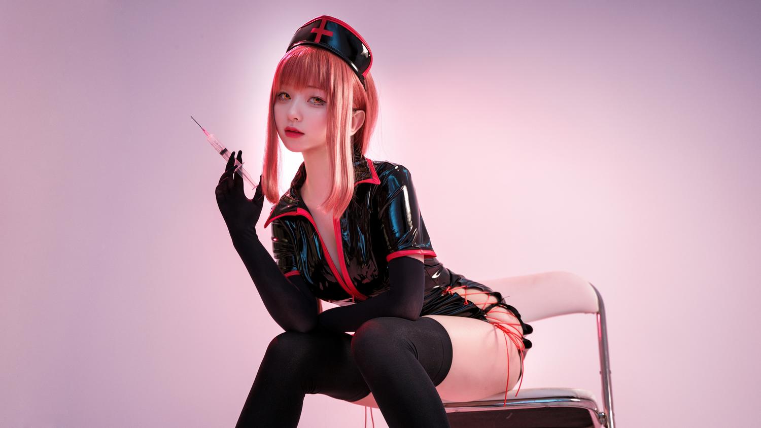 花铃 玛奇玛黑色护士 [20P-219MB]