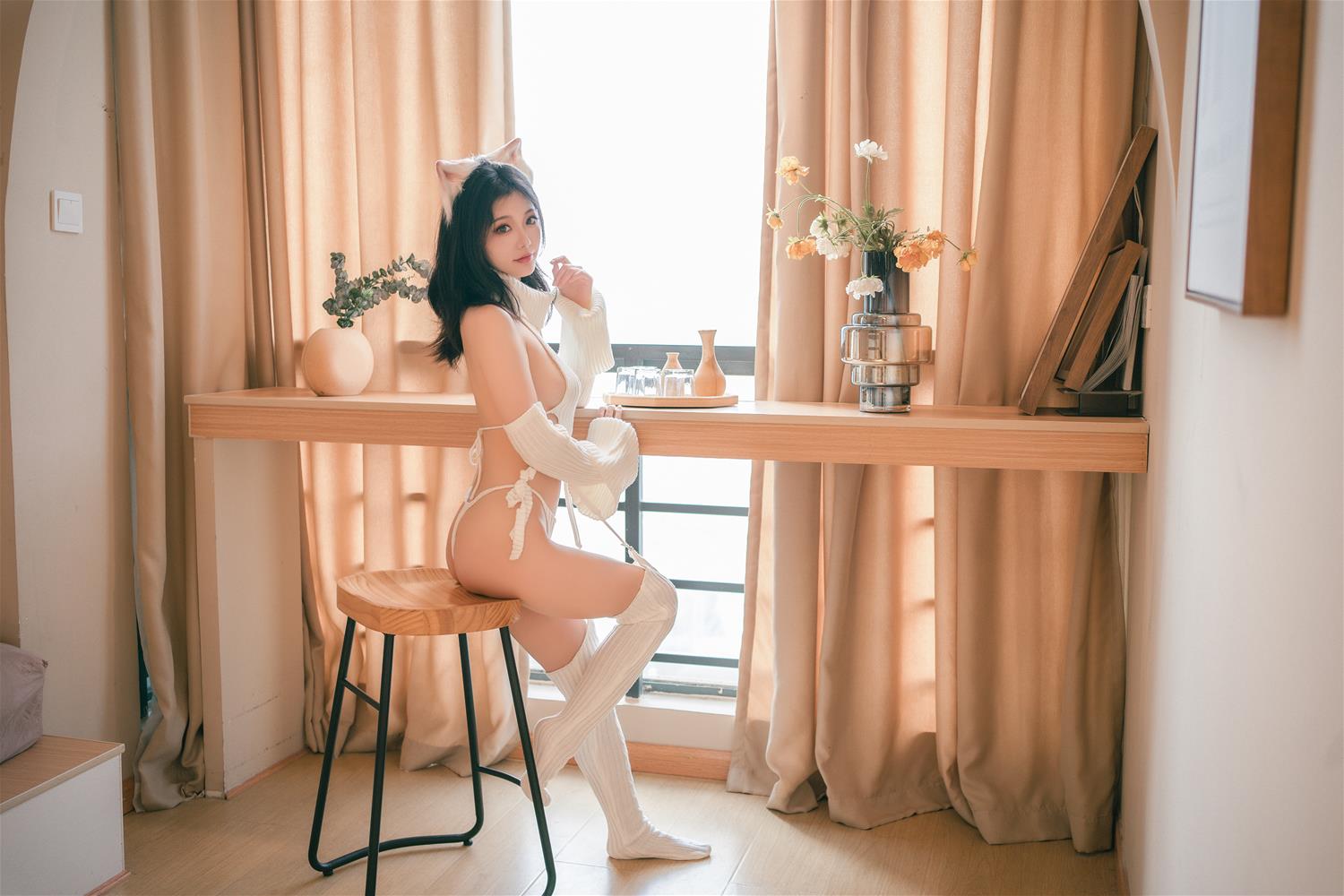 桃良阿宅 白毛衣 [65P-311MB]