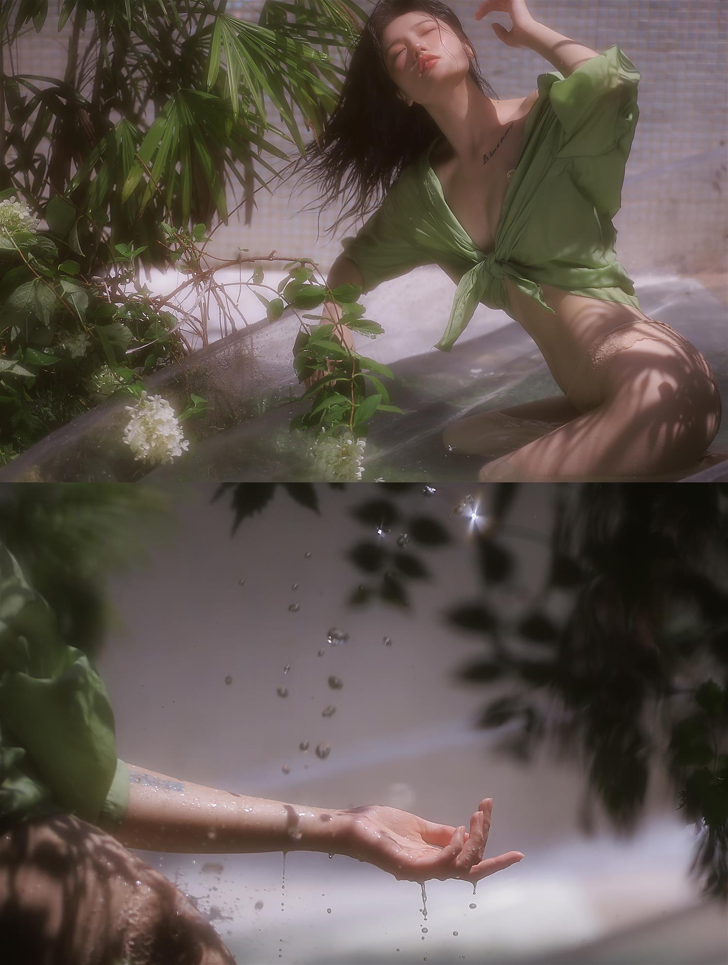 桃良阿宅 绿意 [23P-111MB]