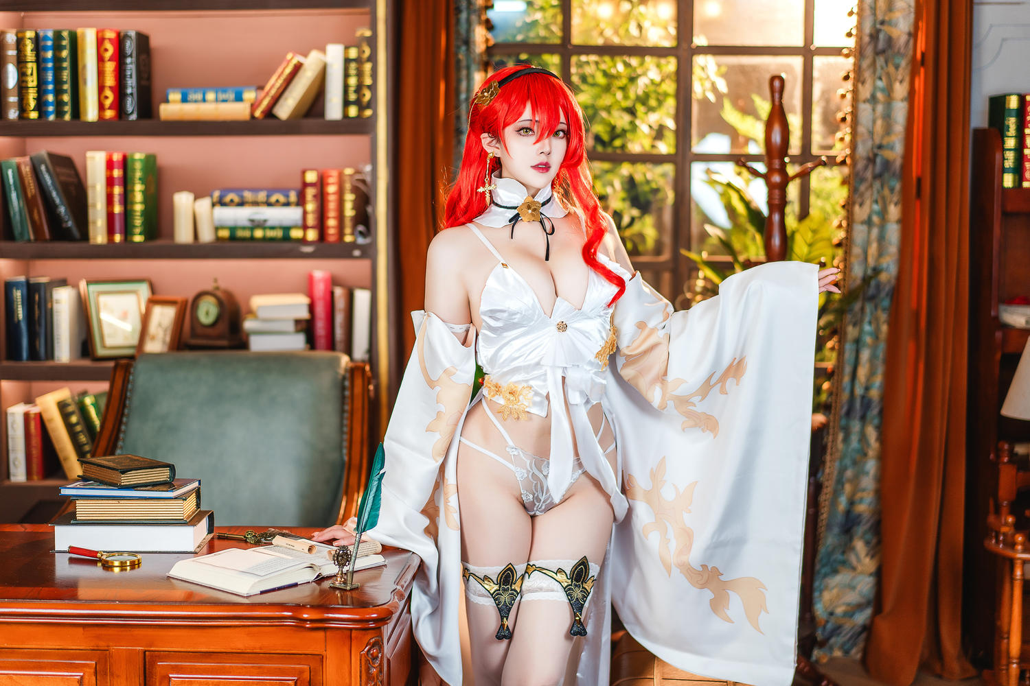 Natsuko夏夏子 崩坏：星穹铁道 姬子礼服 [77P-416MB]