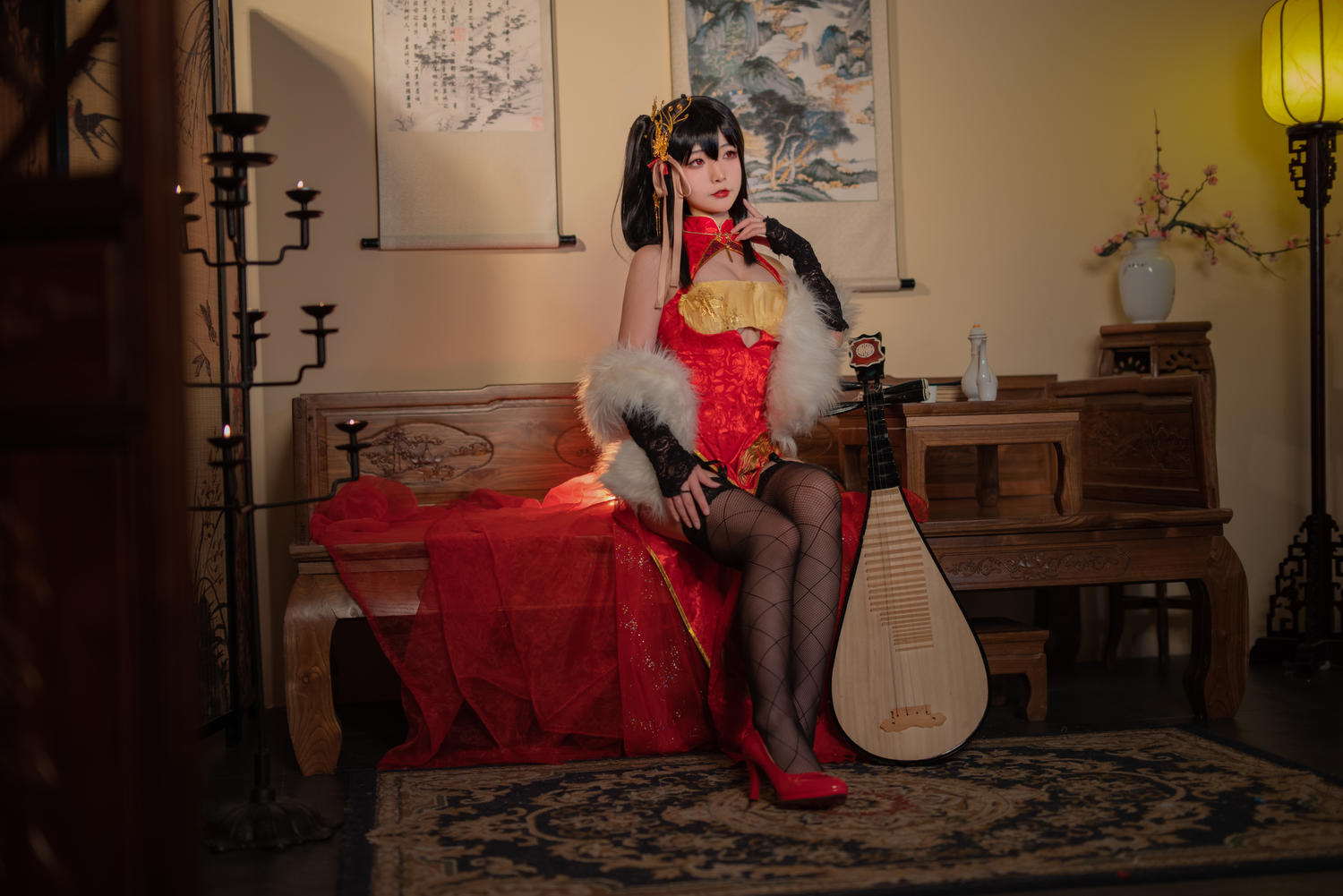 yuuhui玉汇 大凤旗袍 [23P-181MB]