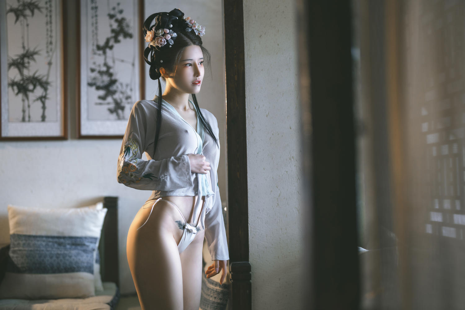 鹿八岁 X铁手叫兽 汉服 [57P1V-2.93GB]