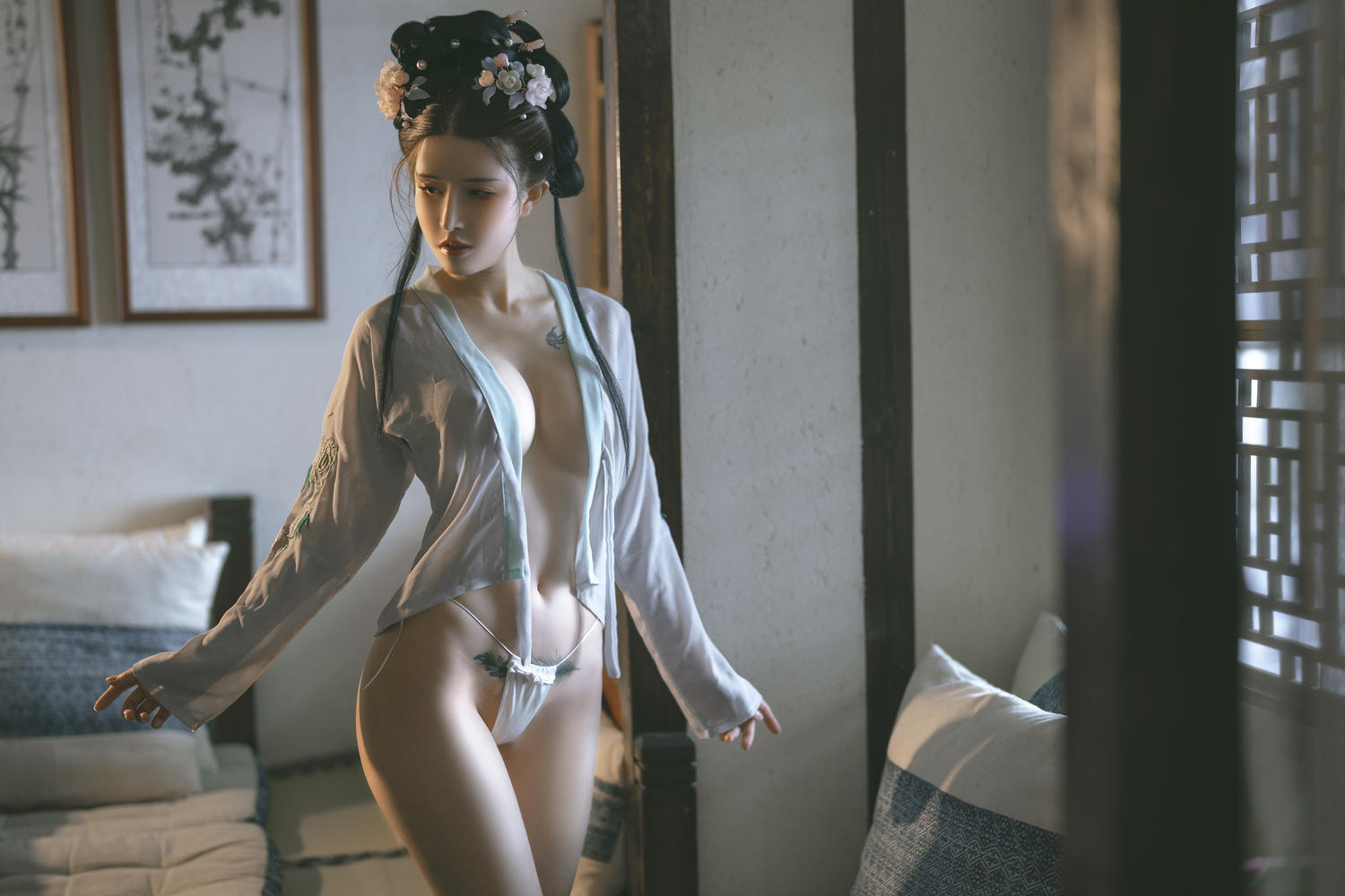 鹿八岁 X铁手叫兽 汉服 [57P1V-2.93GB]