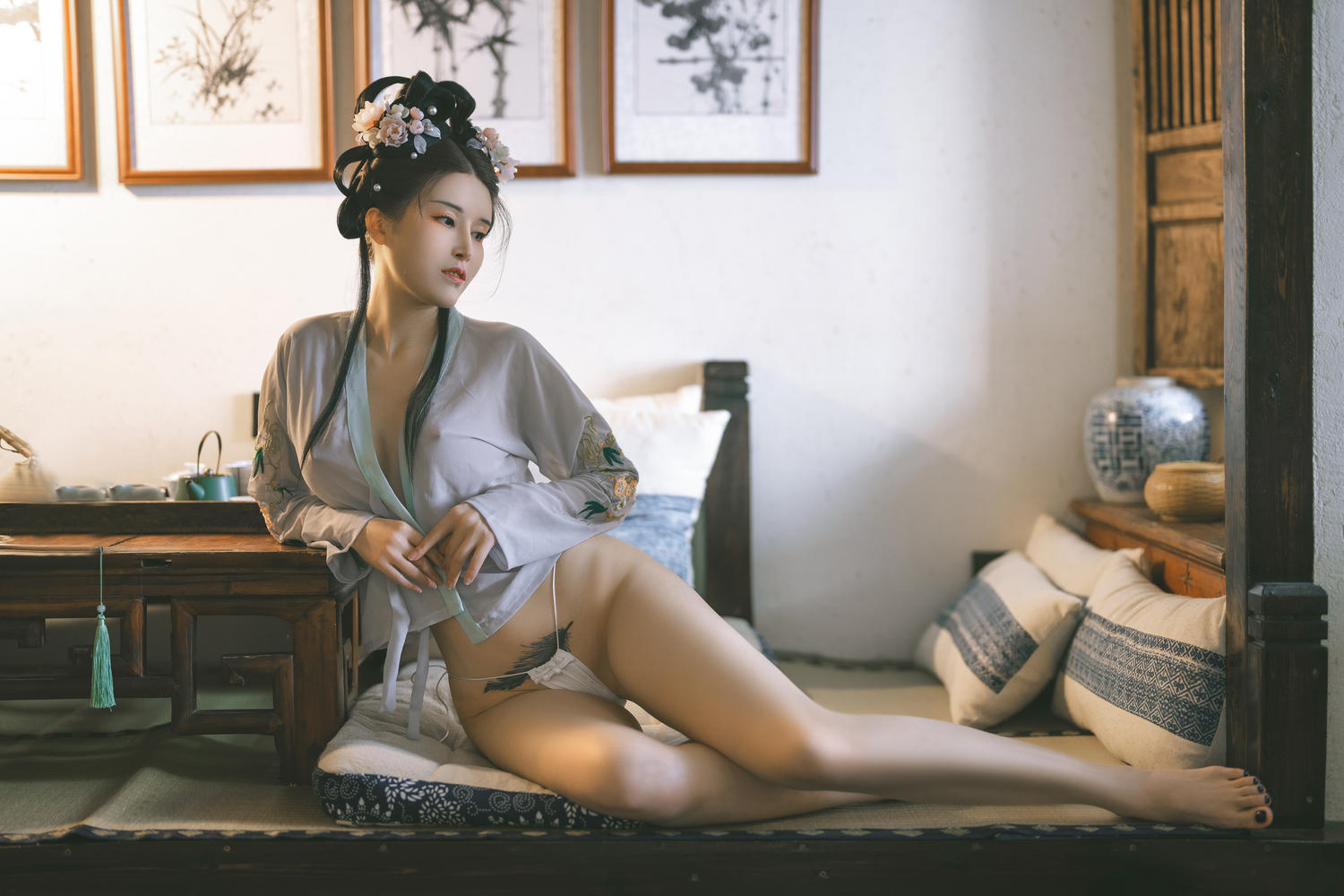 鹿八岁 X铁手叫兽 汉服 [57P1V-2.93GB]