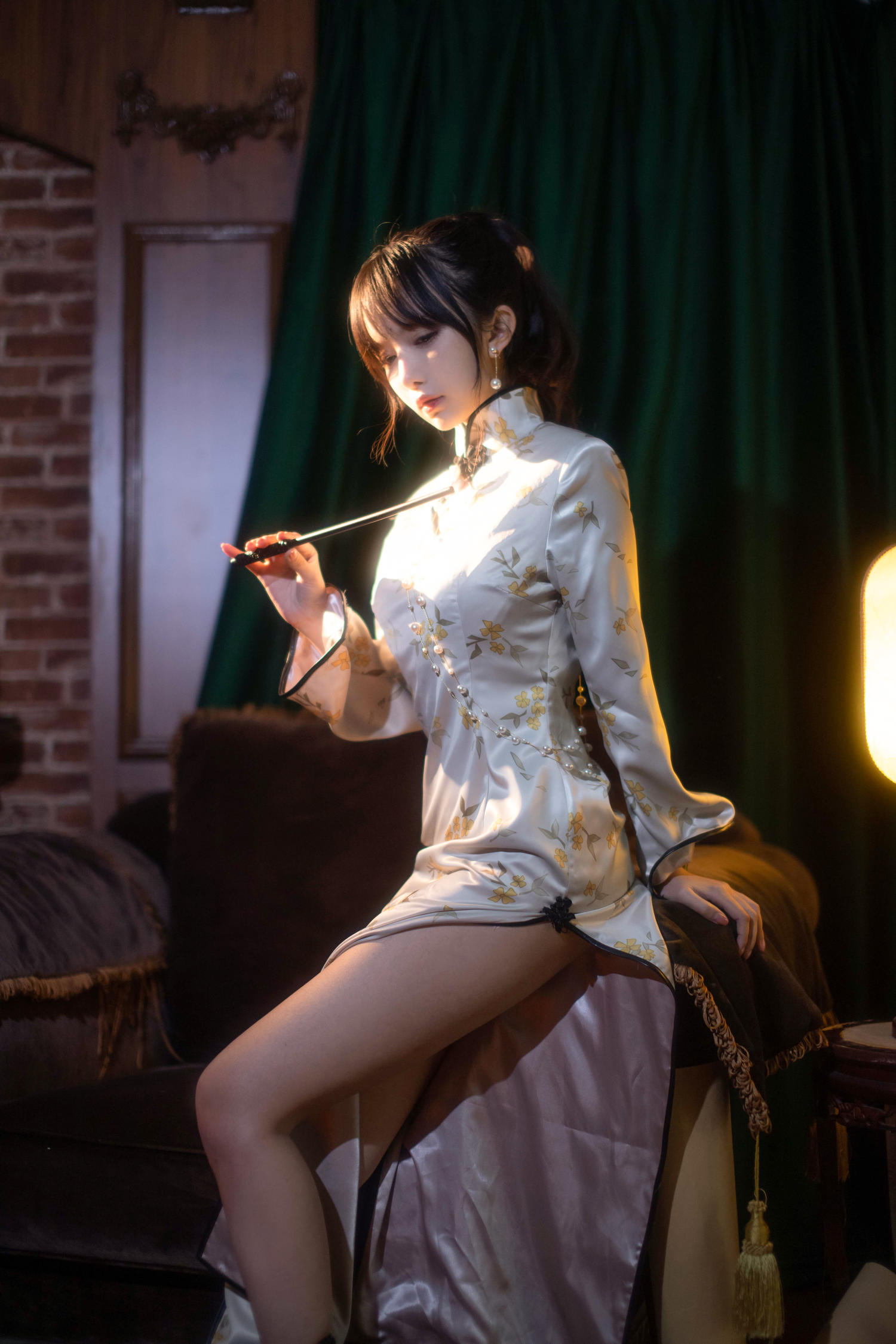 Shika小鹿鹿 中秋旗袍 [12P-95MB]