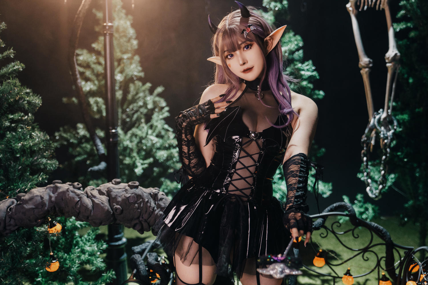 Natsuko夏夏子 万圣小魔女 [52P1V-567MB]