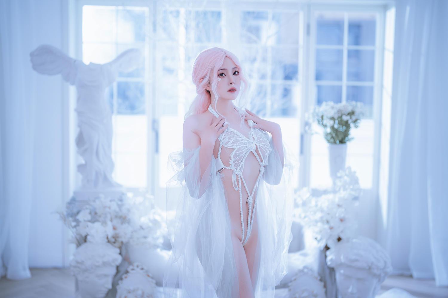 Natsuko夏夏子 白天蛾 [61P-494MB]