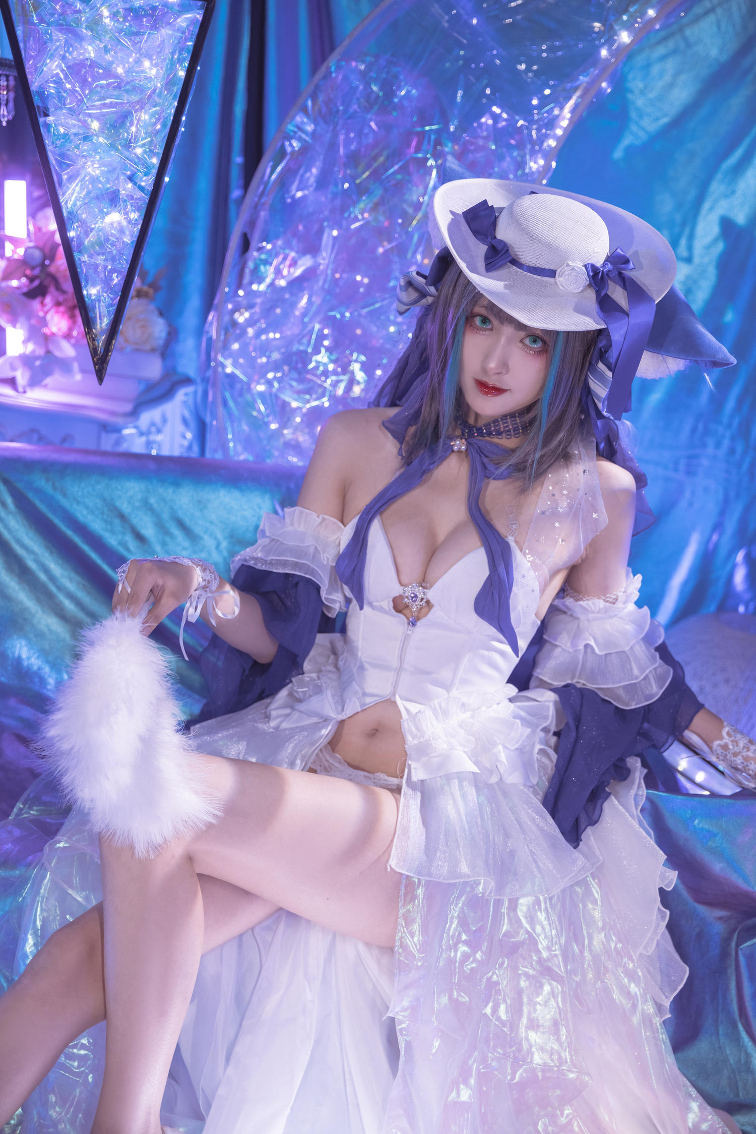 Luisa_零纱 柴郡礼服 [33P1V-923MB]