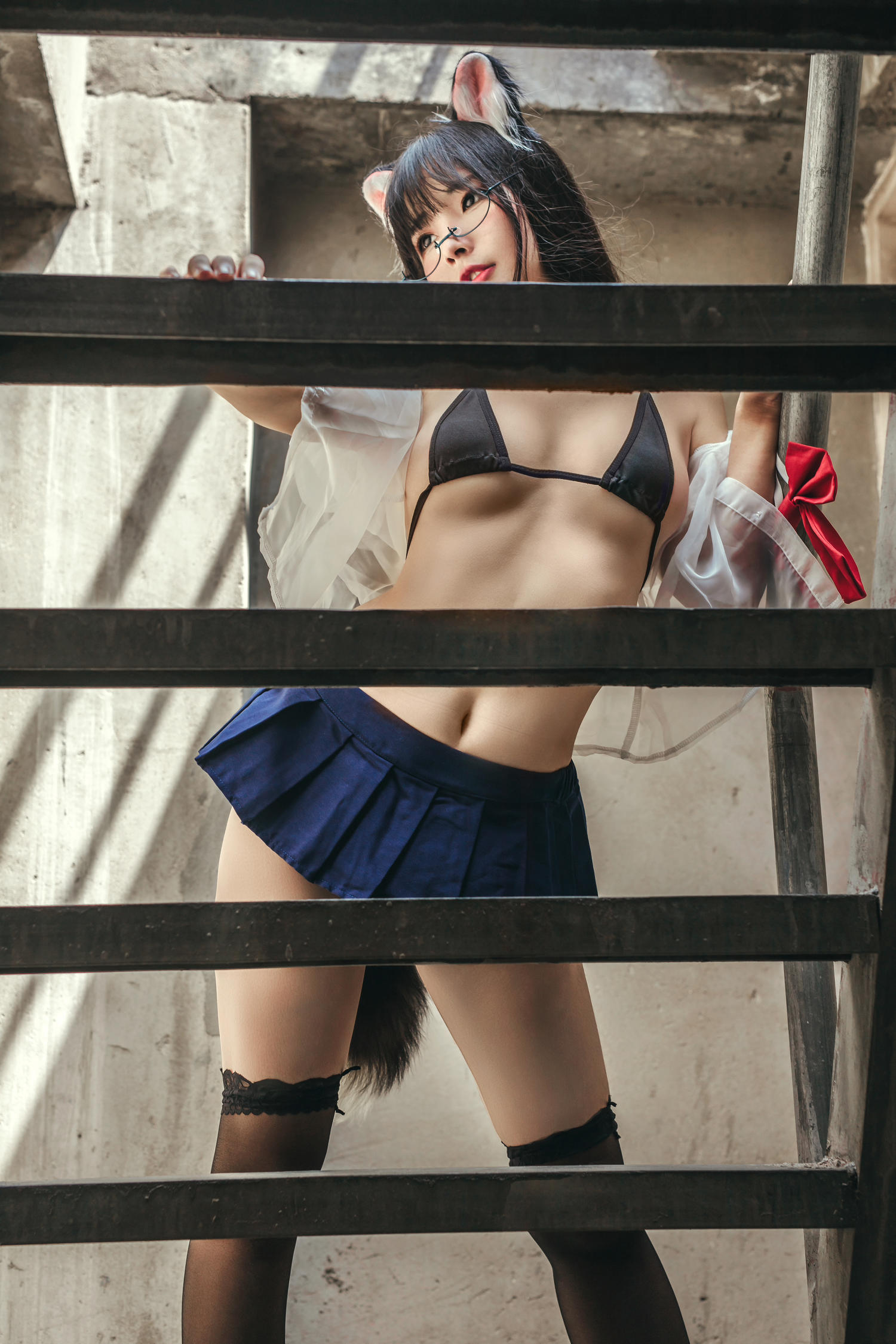 yuuhui玉汇 天台猫猫 [15P-143MB]