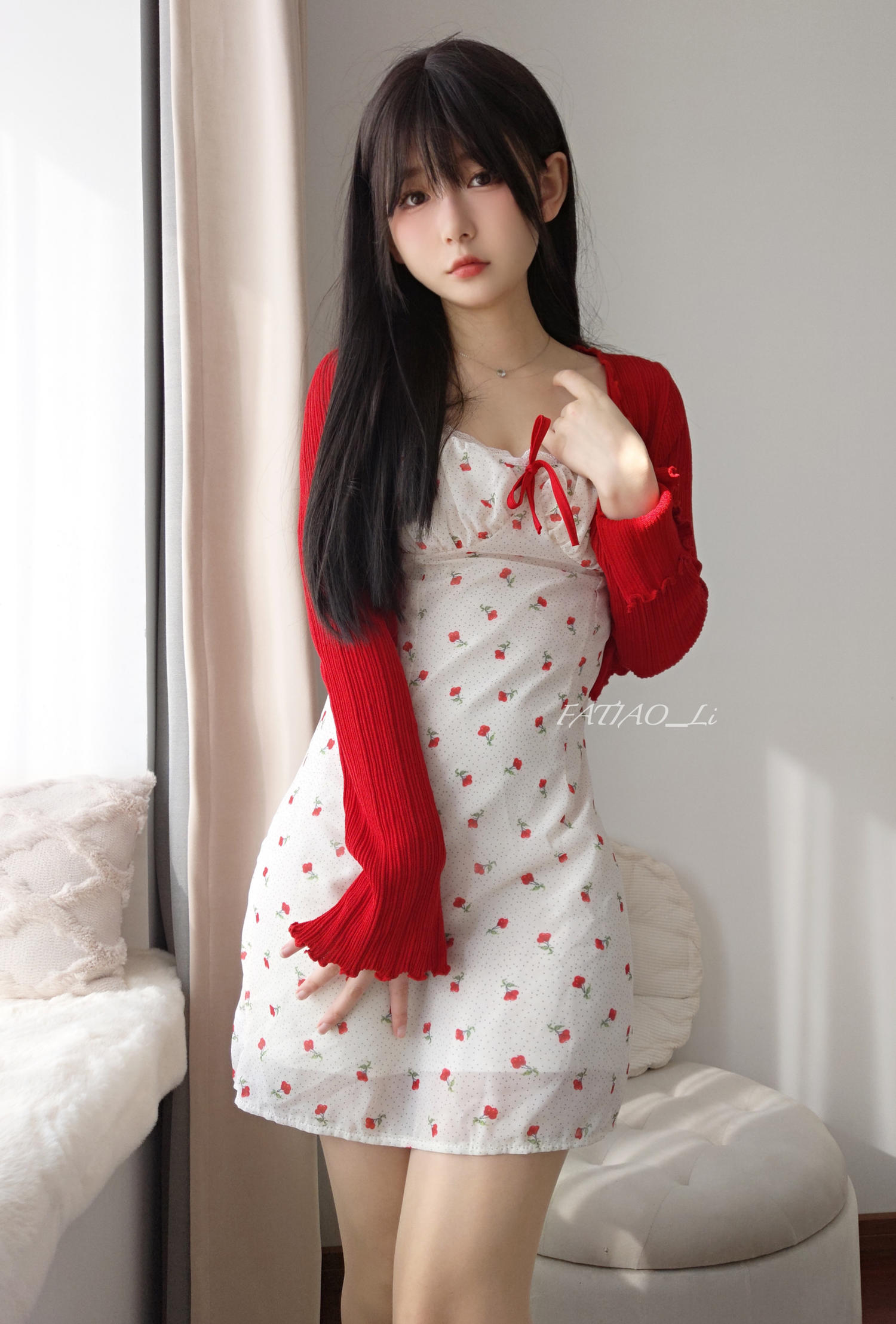 迷之呆梨 春日少女 [77P3V-1.06GB]