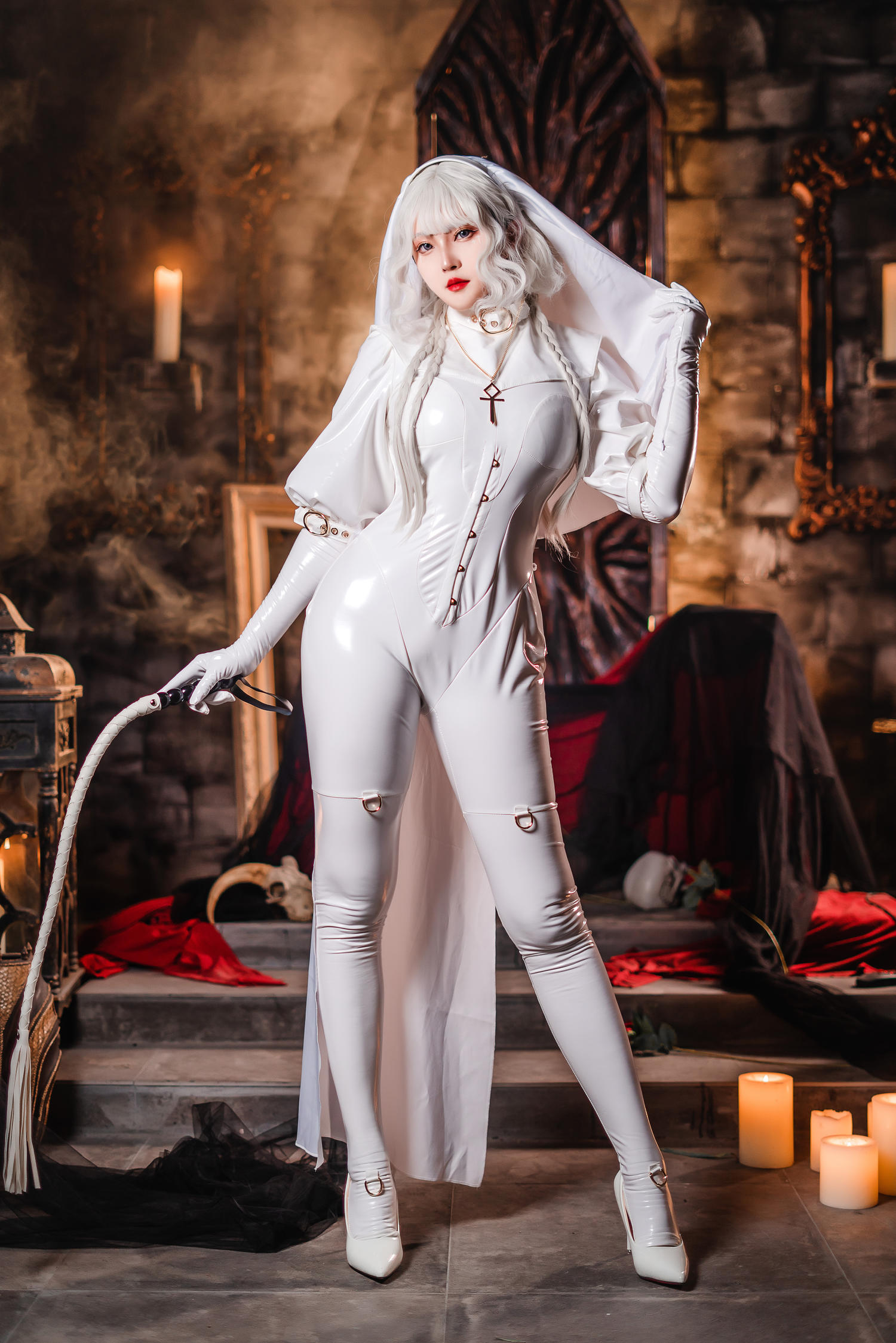 Natsuko夏夏子 白修女 [60P1V-618MB]