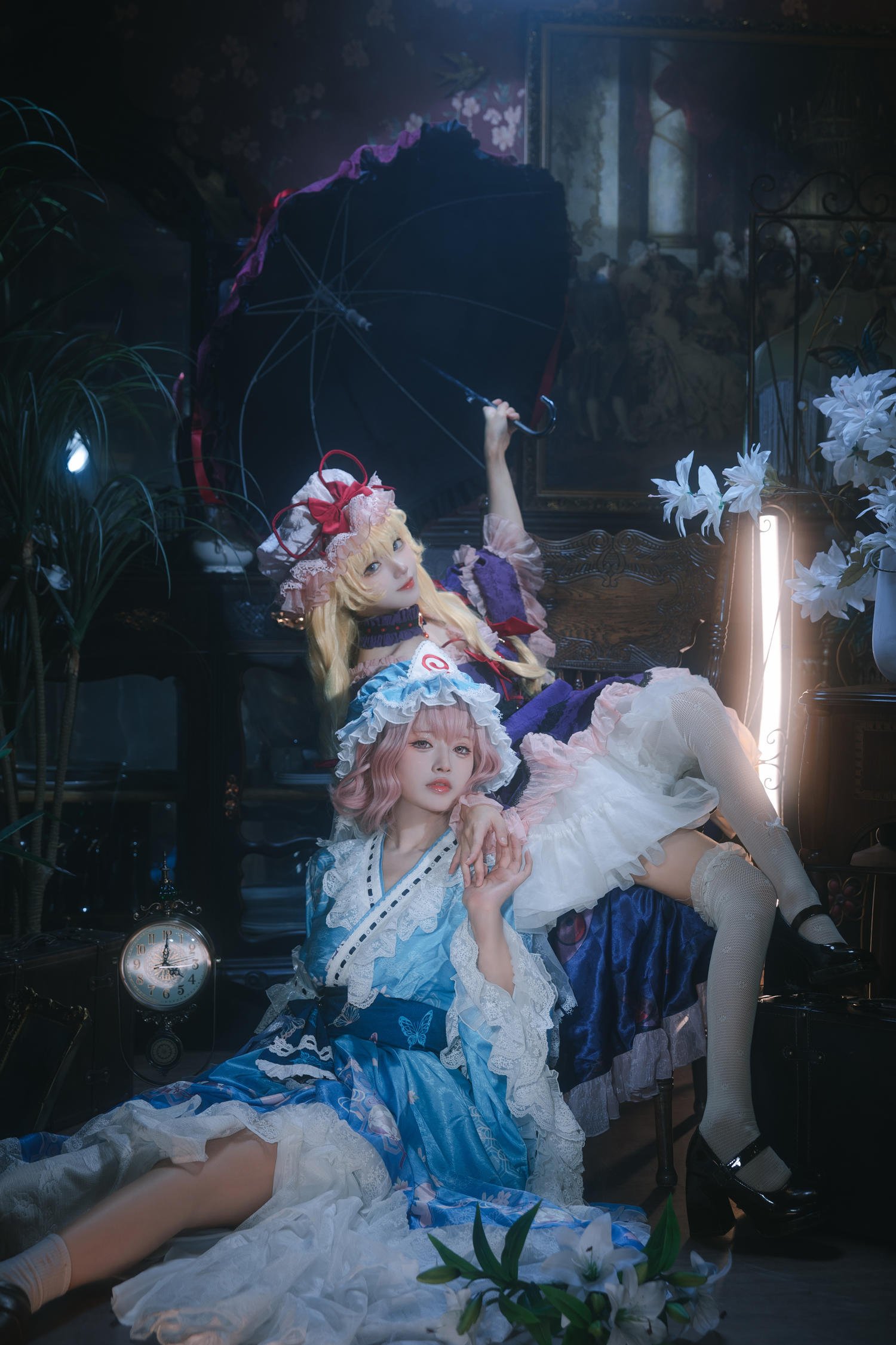 花柒Hana &肃雨雨雨 八云紫&西行寺幽幽子 [16P-71MB]