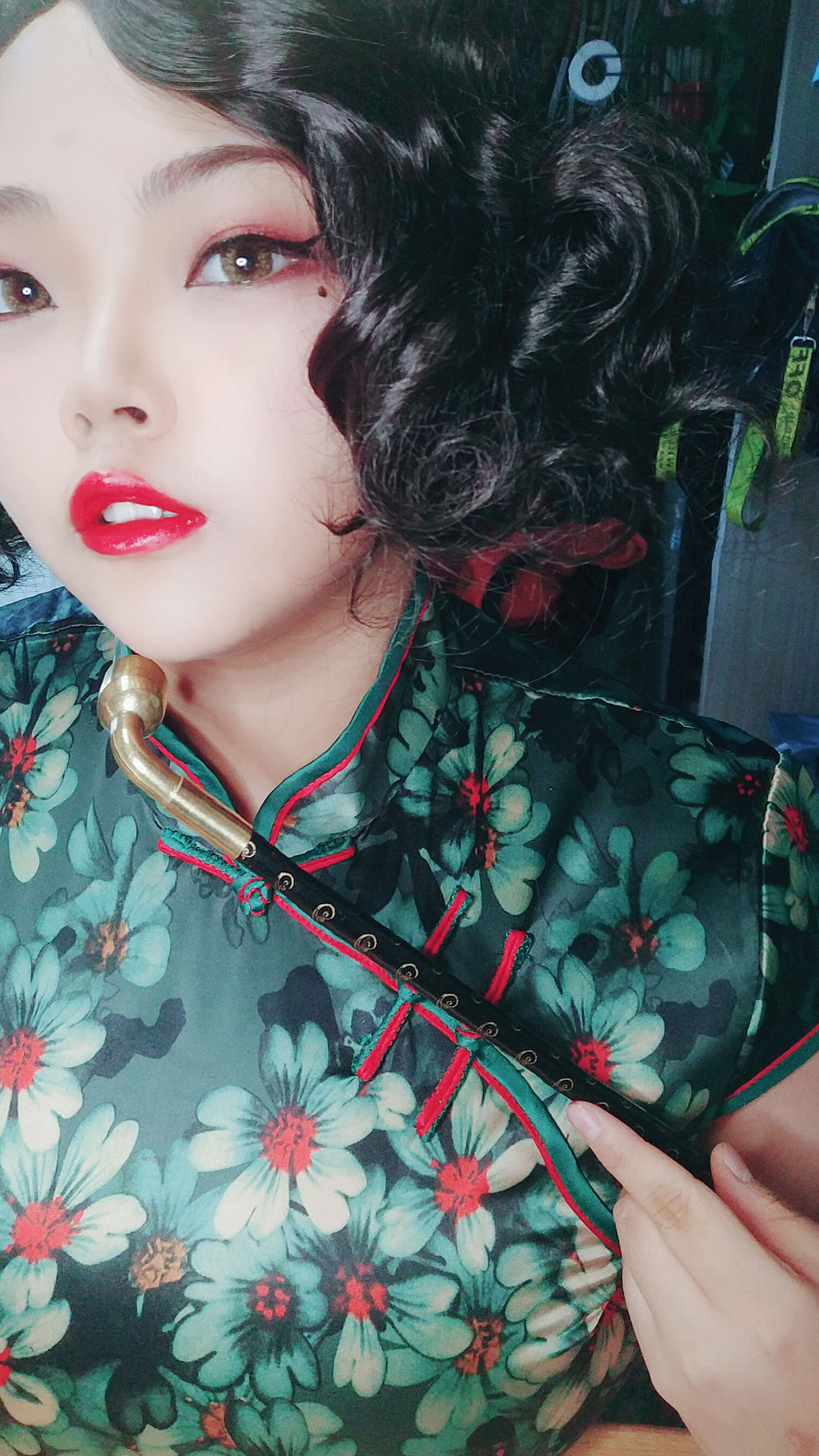 茶杯不泡tea - 青红复古旗袍 [25P]