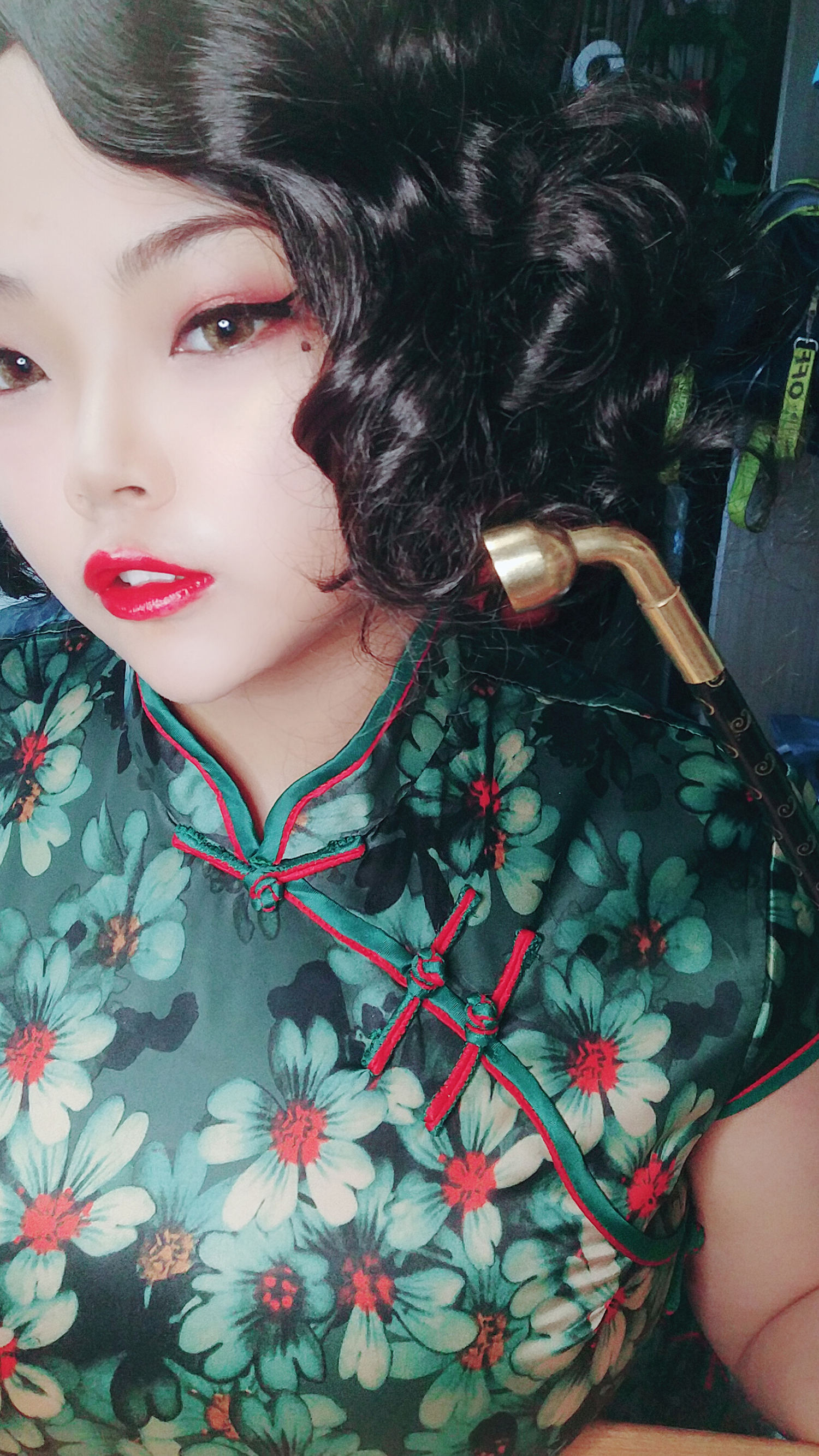 茶杯不泡tea - 青红复古旗袍 [25P]