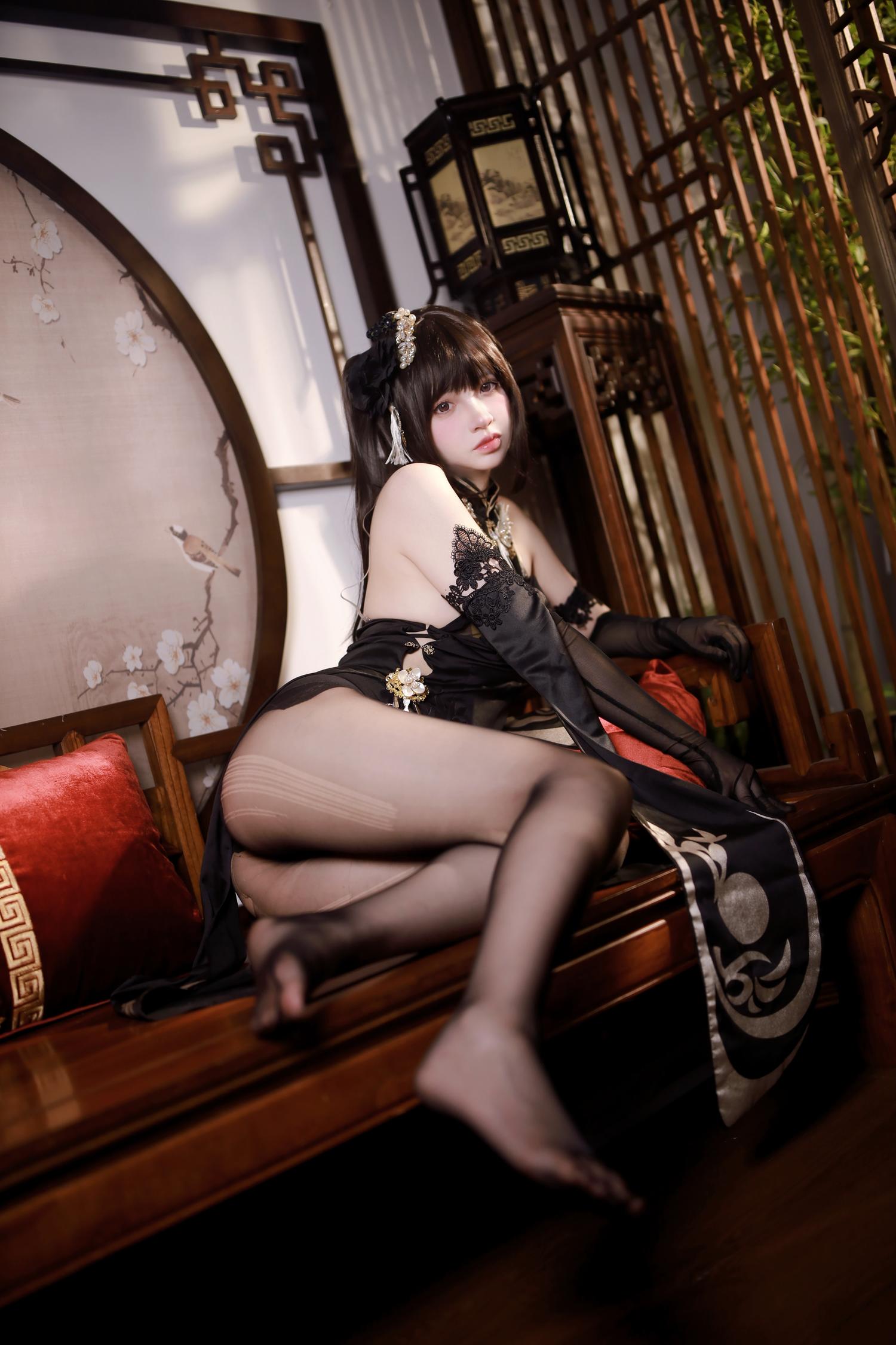 疯猫ss 碧蓝航线 镇海旗袍 [63P-535MB]