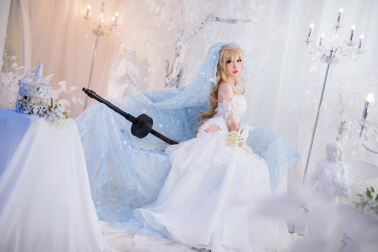 焖焖碳 少女前线 索米 婚纱 [42P-149MB]