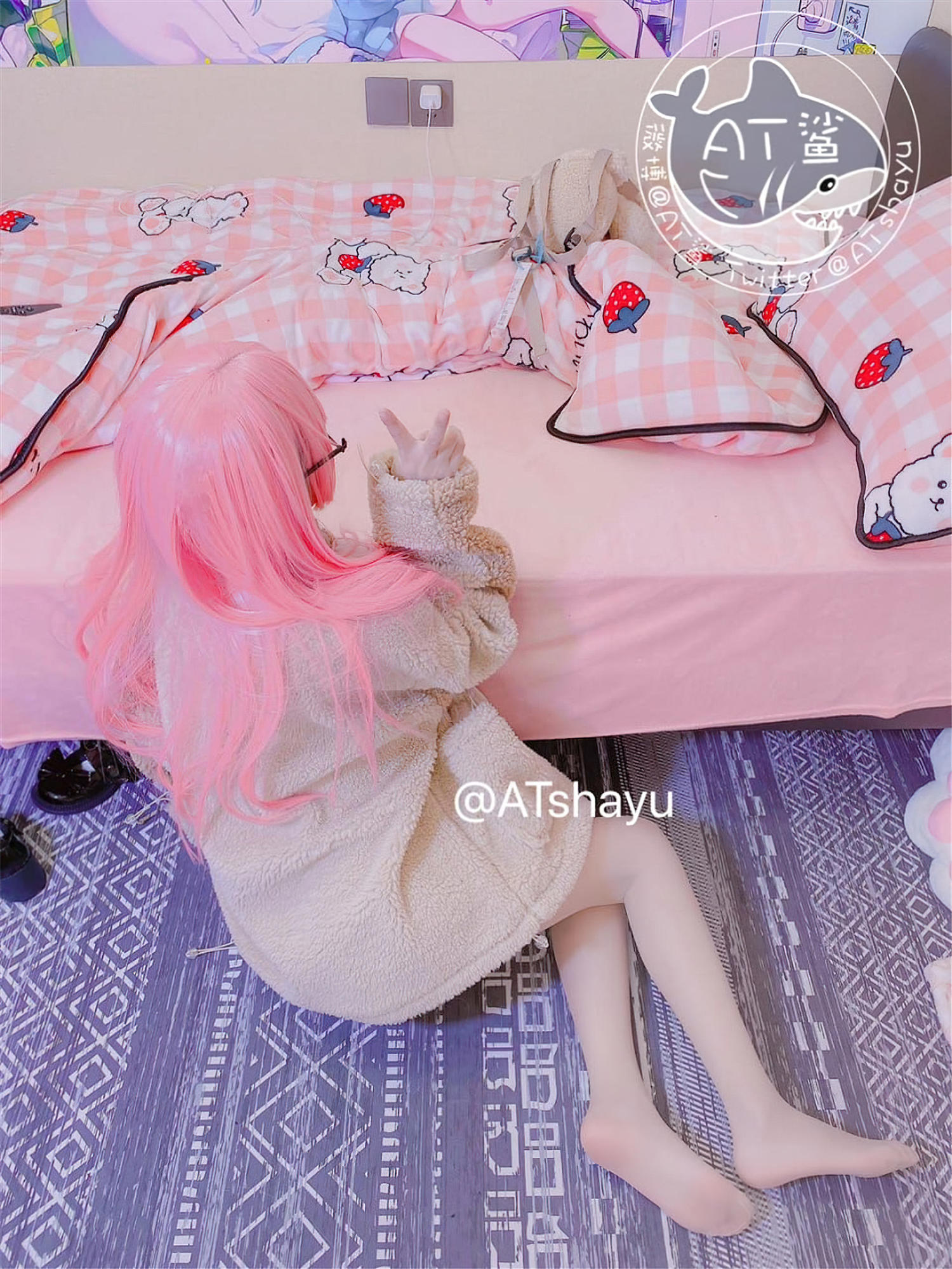 AT鲨 熊熊羊羔绒 [23P-105MB]