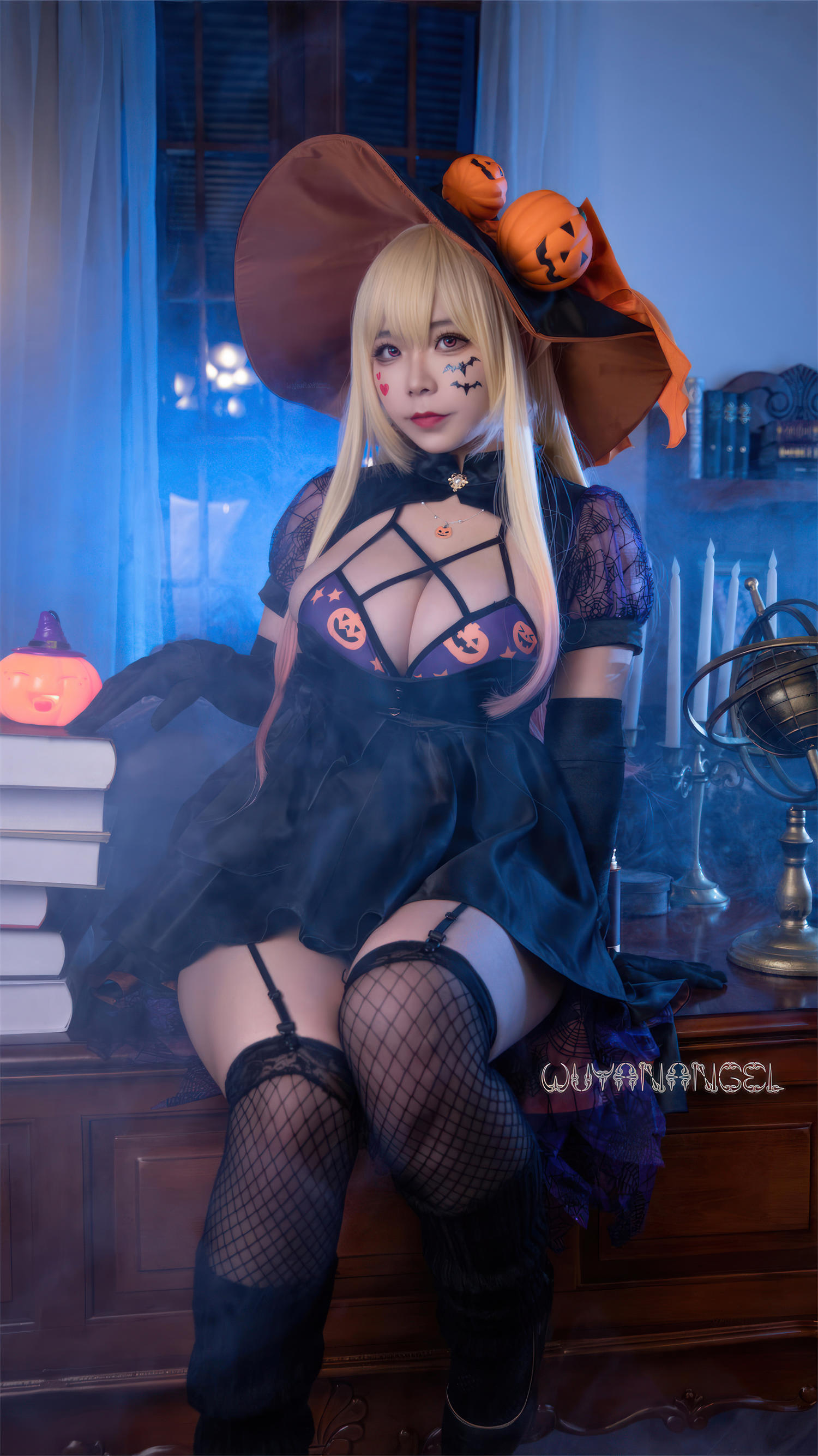 无颜小天使wy 喜多川海梦万圣节 [46P-414MB]