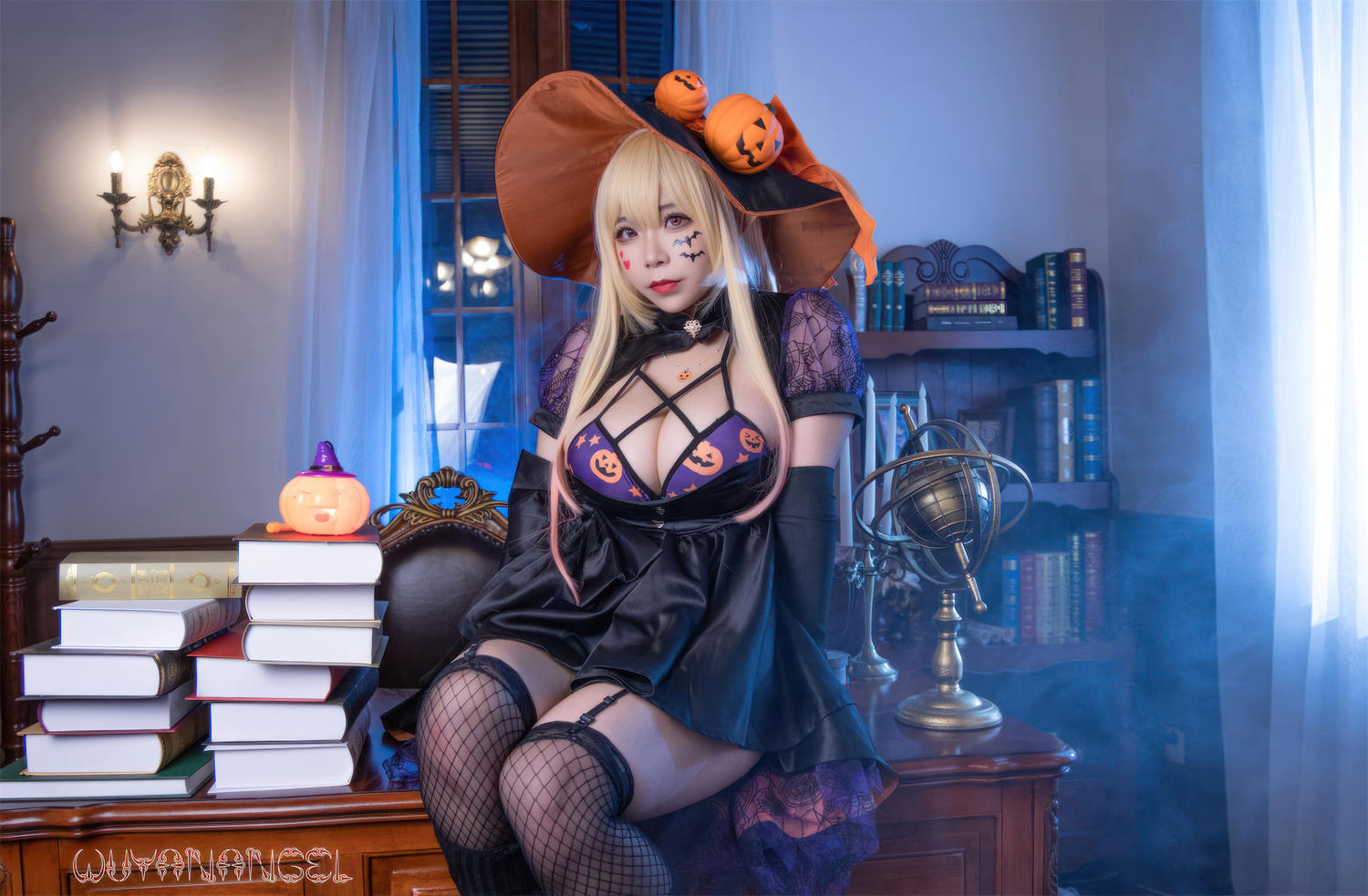 无颜小天使wy 喜多川海梦万圣节 [46P-414MB]