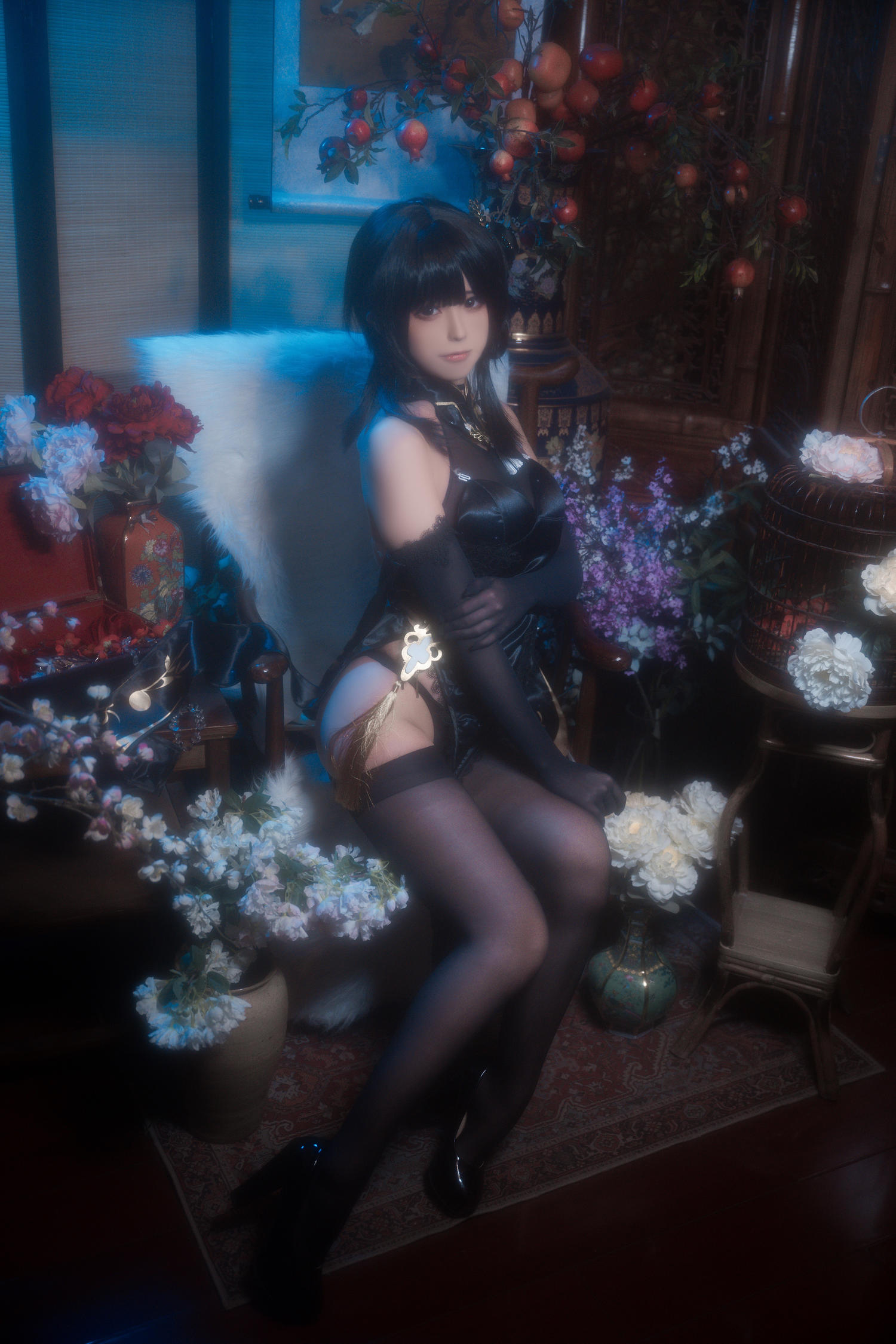 Quan冉有点饿 镇海旗袍 [44P-975MB]