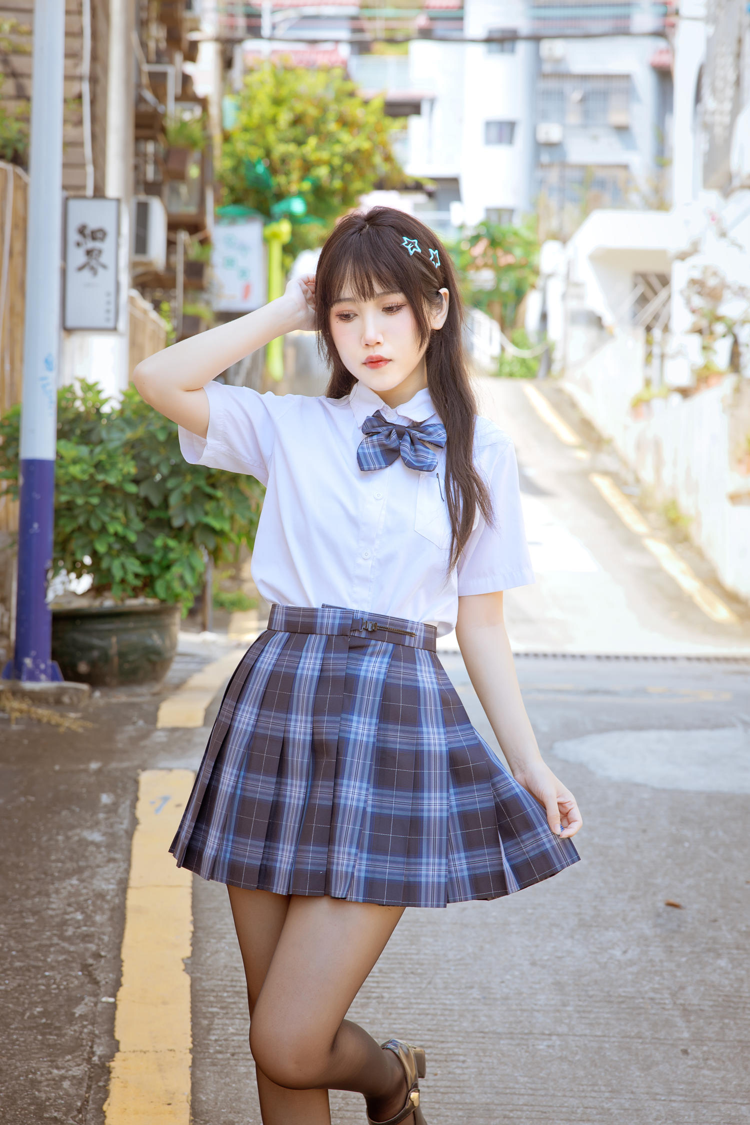 不呆猫 JK学妹 泳衣 [59P1V-1.30GB]