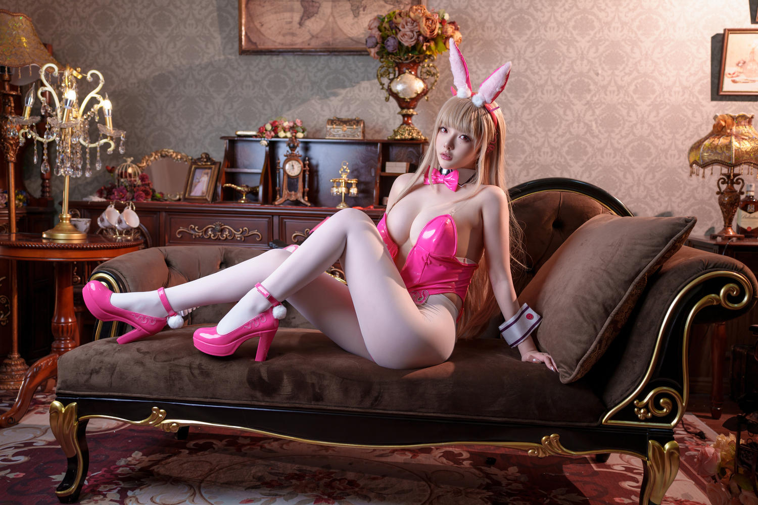 雯妹不讲道理 Nikke 毒蛇 兔女郎 [37P-709MB]