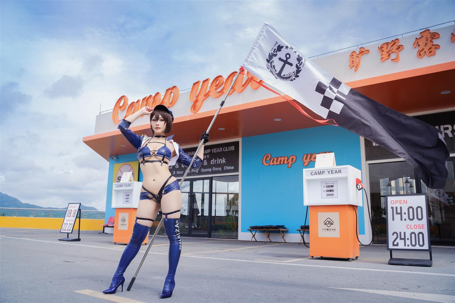 三刀刀miido 巴尔的摩赛车娘 [36P-538MB]