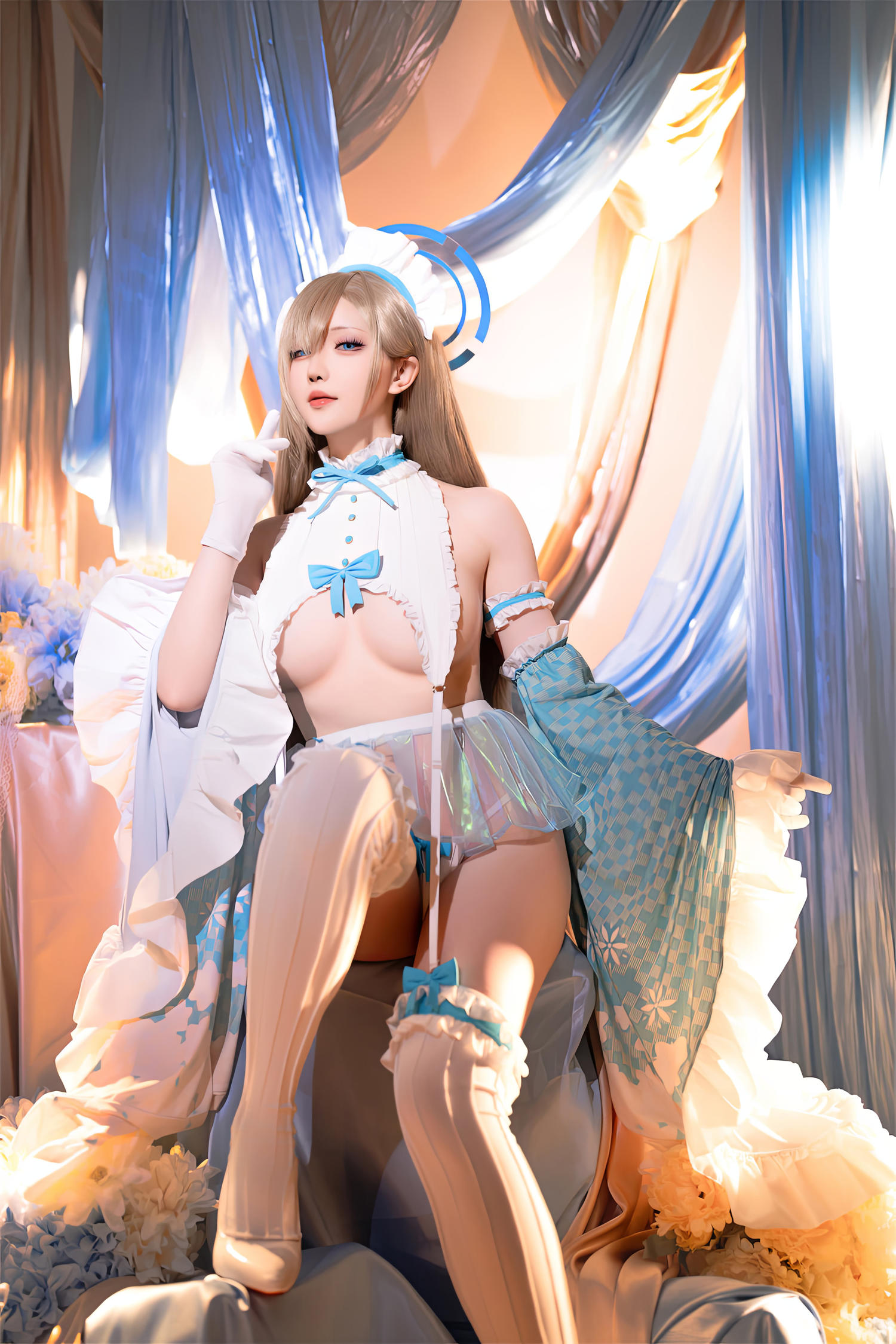 星之迟迟 碧蓝档案 一之濑明日奈 [58P-526MB]