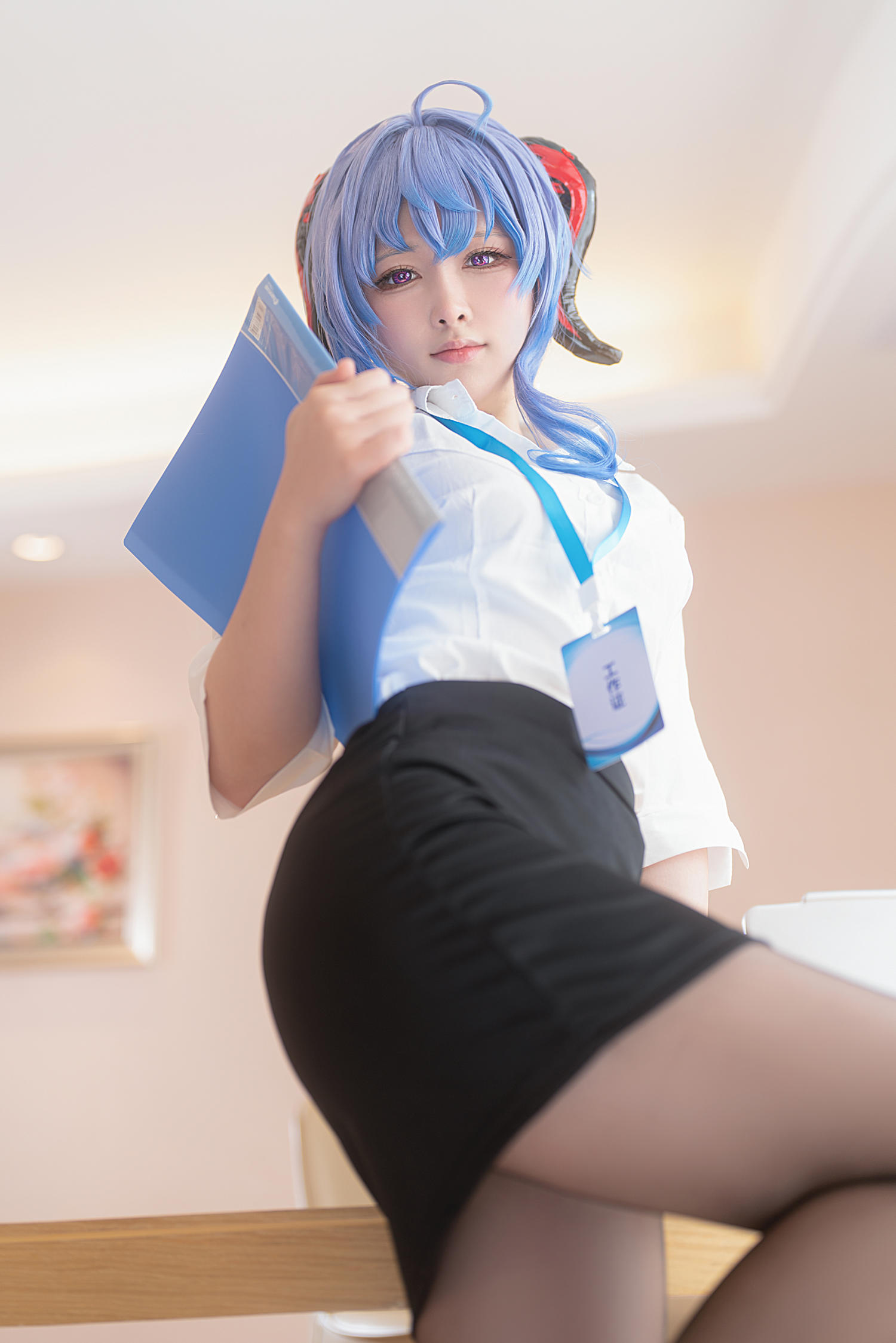 樱梨梨Eriri 甘雨小秘书 [30P-351MB]