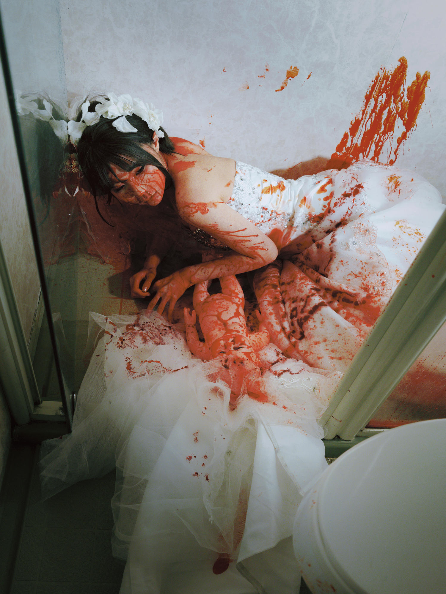 蠢沫沫 2024年会员 血婚纱 [32P-455MB]