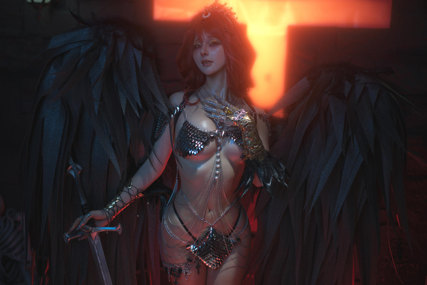 蠢沫沫 黑天使 [238P2V-2.12GB]