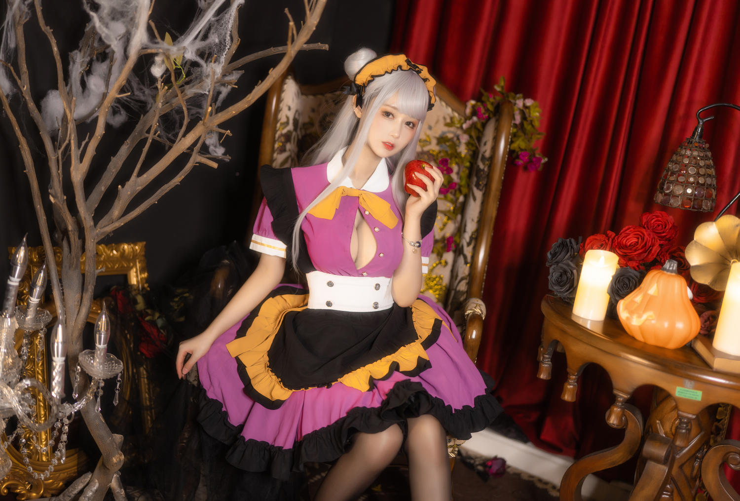 羽生三未 万圣黑丝女仆 [37P-1.56GB]