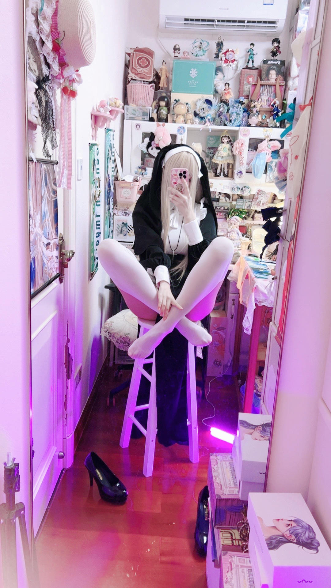 屑雪雪鸭 修女玛丽亚 光&影 [85P-59MB]