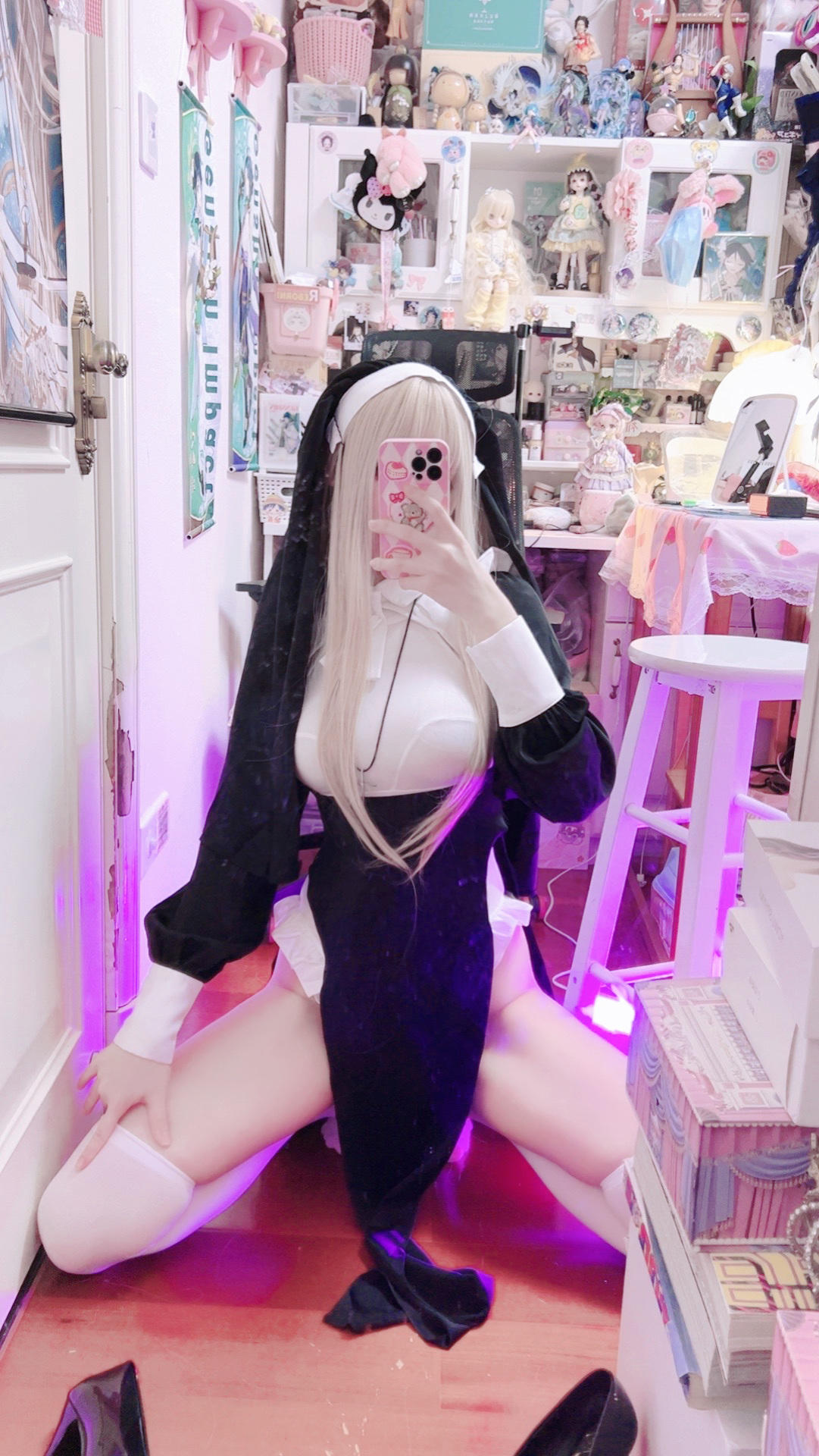 屑雪雪鸭 修女玛丽亚 光&影 [85P-59MB]