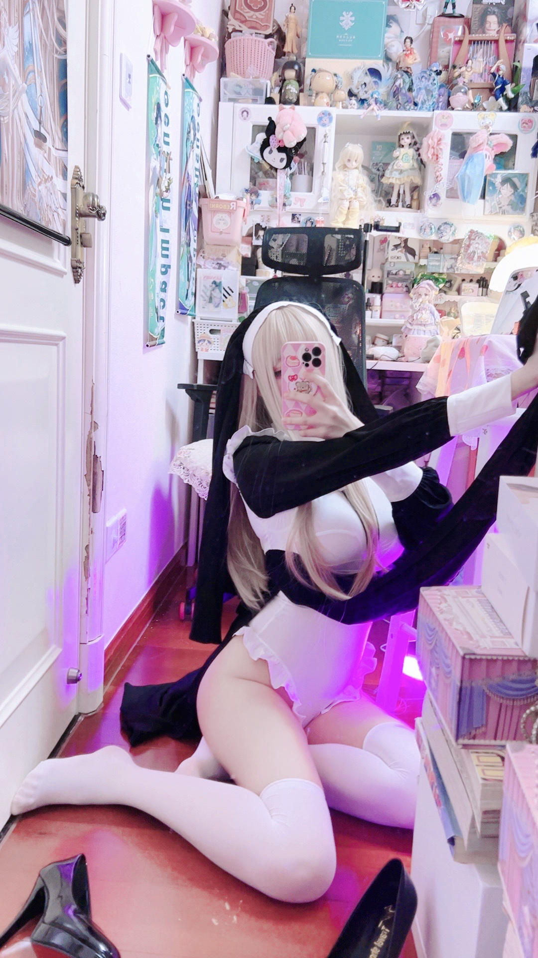 屑雪雪鸭 修女玛丽亚 光&影 [85P-59MB]