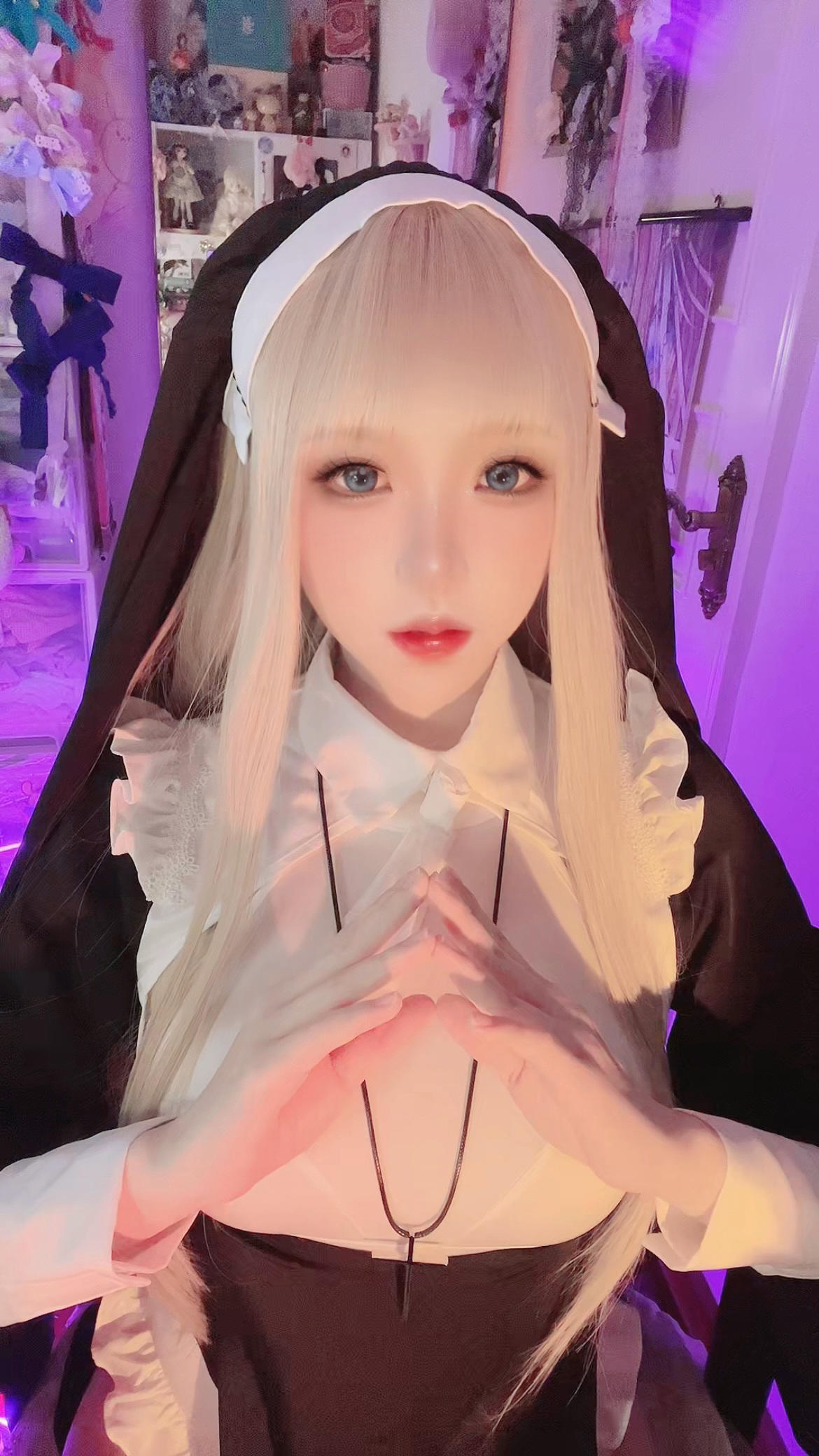 屑雪雪鸭 修女玛丽亚 光&影 [85P-59MB]