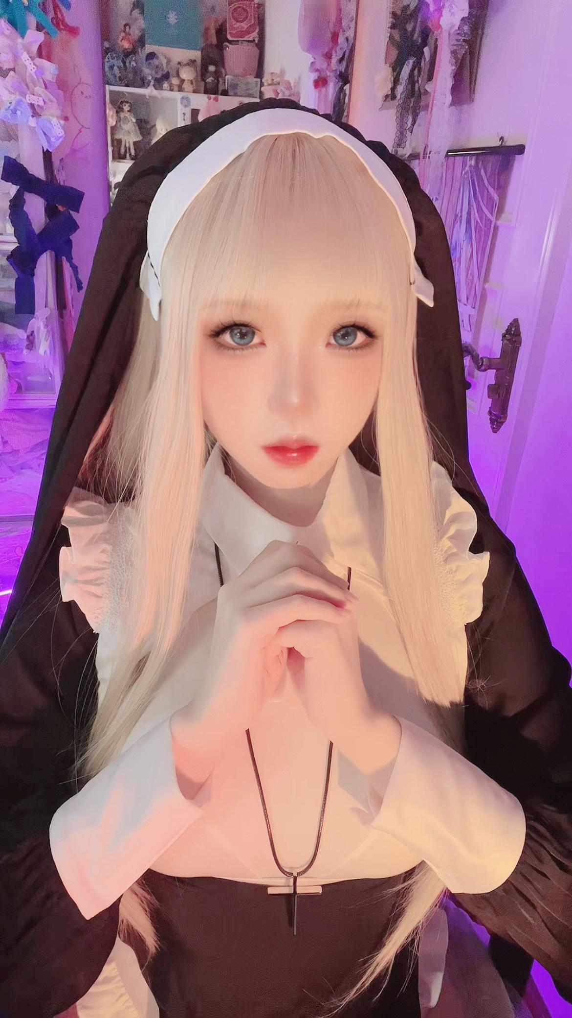 屑雪雪鸭 修女玛丽亚 光&影 [85P-59MB]